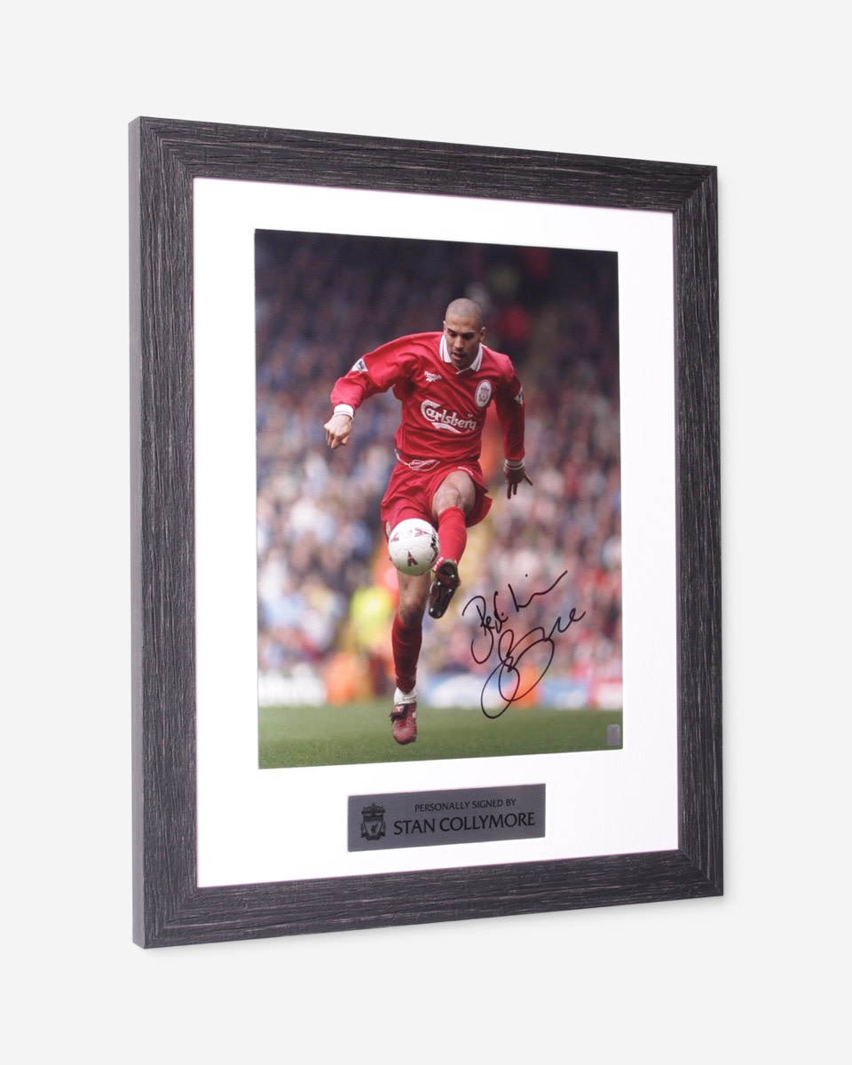 LFC Signed Collymore 12x16 Signed Image - Image 2