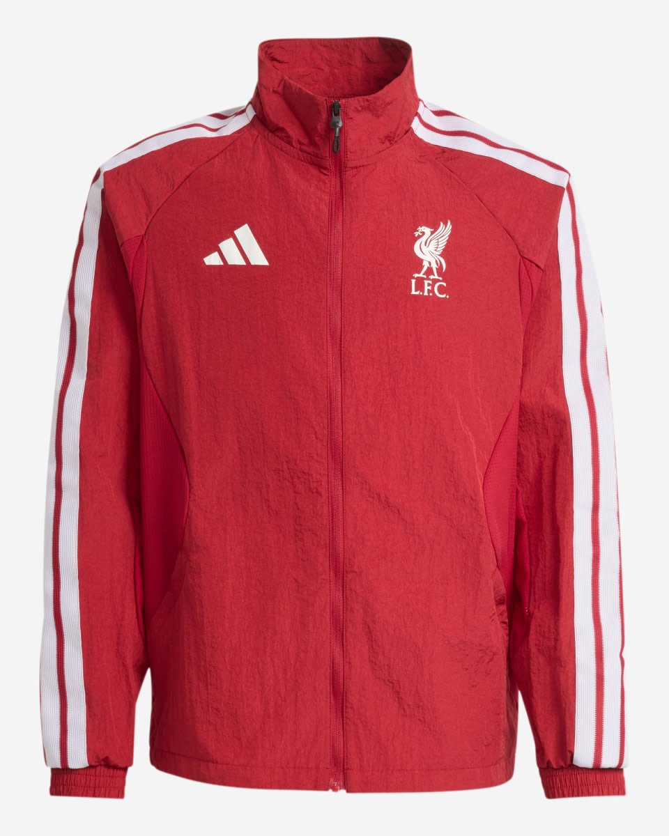 LFC adidas Youth 26/27 Home Anthem Jacket - Image 1