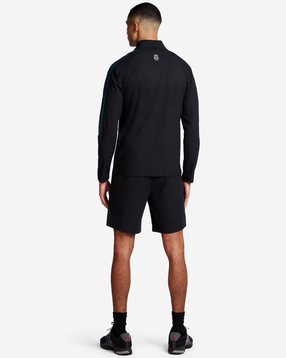 LFC Mens Panel Zip Through Top Black - Image 4