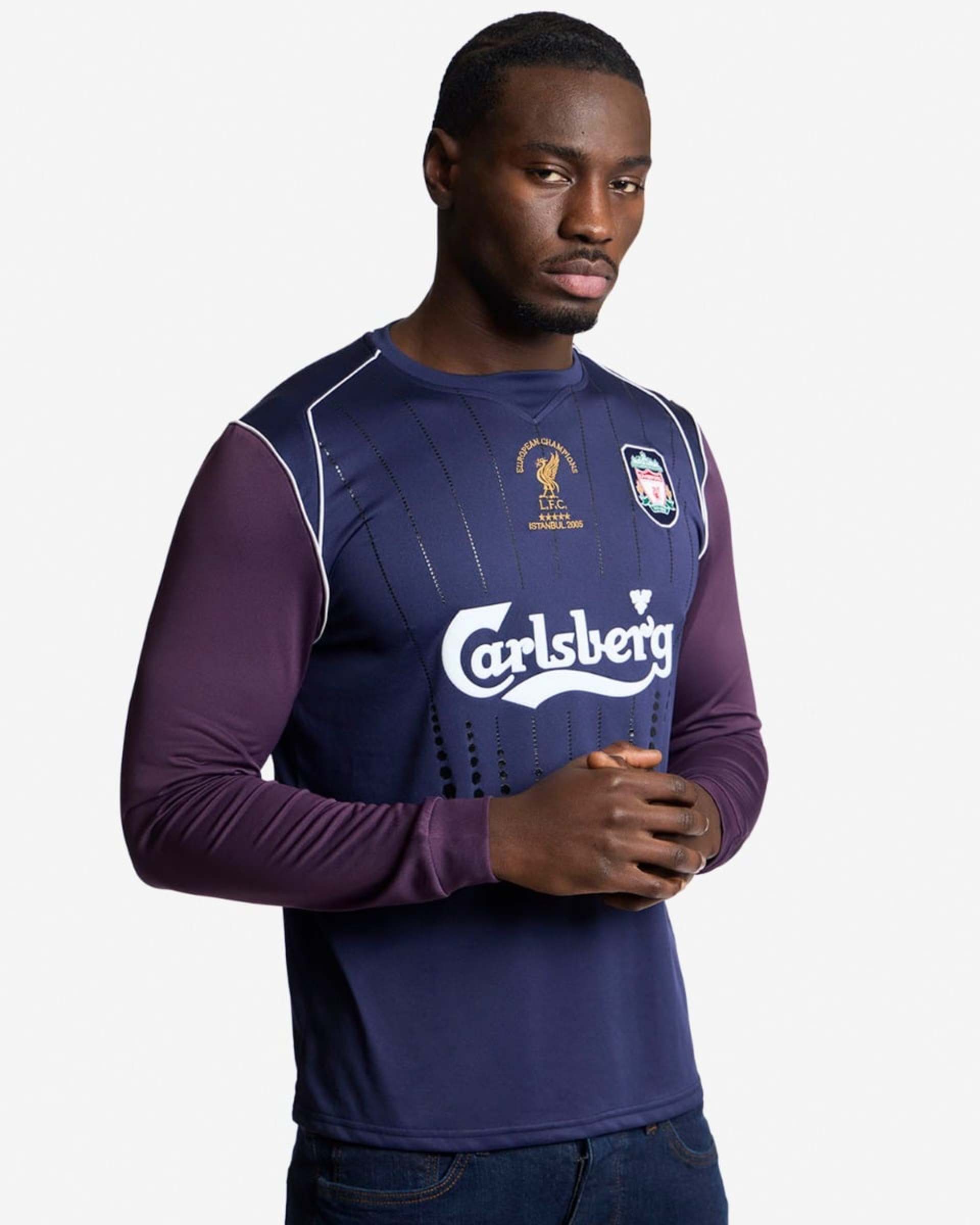 เสื้อยืดผู้รักษาประตูแขนยาวอิสตันบูล ย้อนยุค 2005 LFC - Image 4