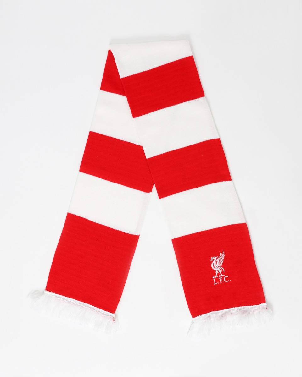 ผ้าพันคอ LFC บาร์ สีแดงและสีขาว - Image 1