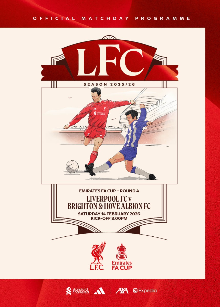 Matchday Programme - LFC vs Brighton - FA Cup - 14/02/2026 - Image 1