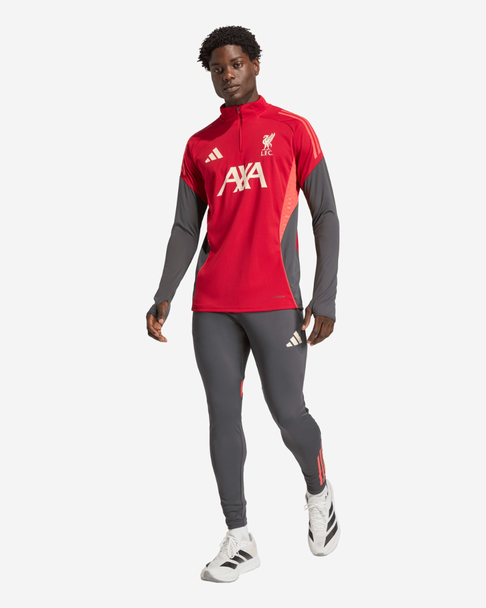 LFC アディダスメンズ 25/26 トレーニングトップレッド - Image 3