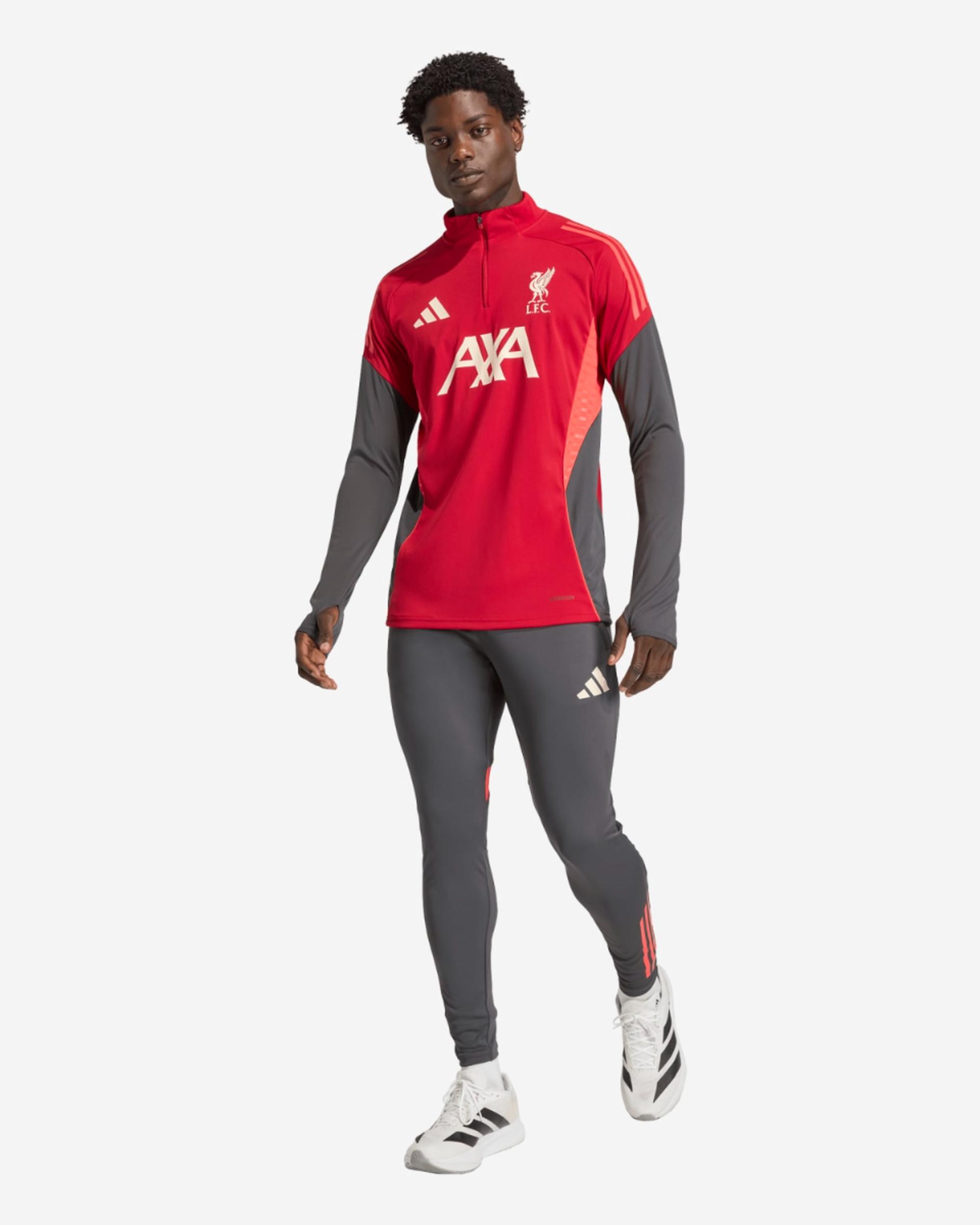 เสื้อเทรนนิ่งสำหรับผู้ชาย LFC adidas 25/26 สีแดง - Image 3