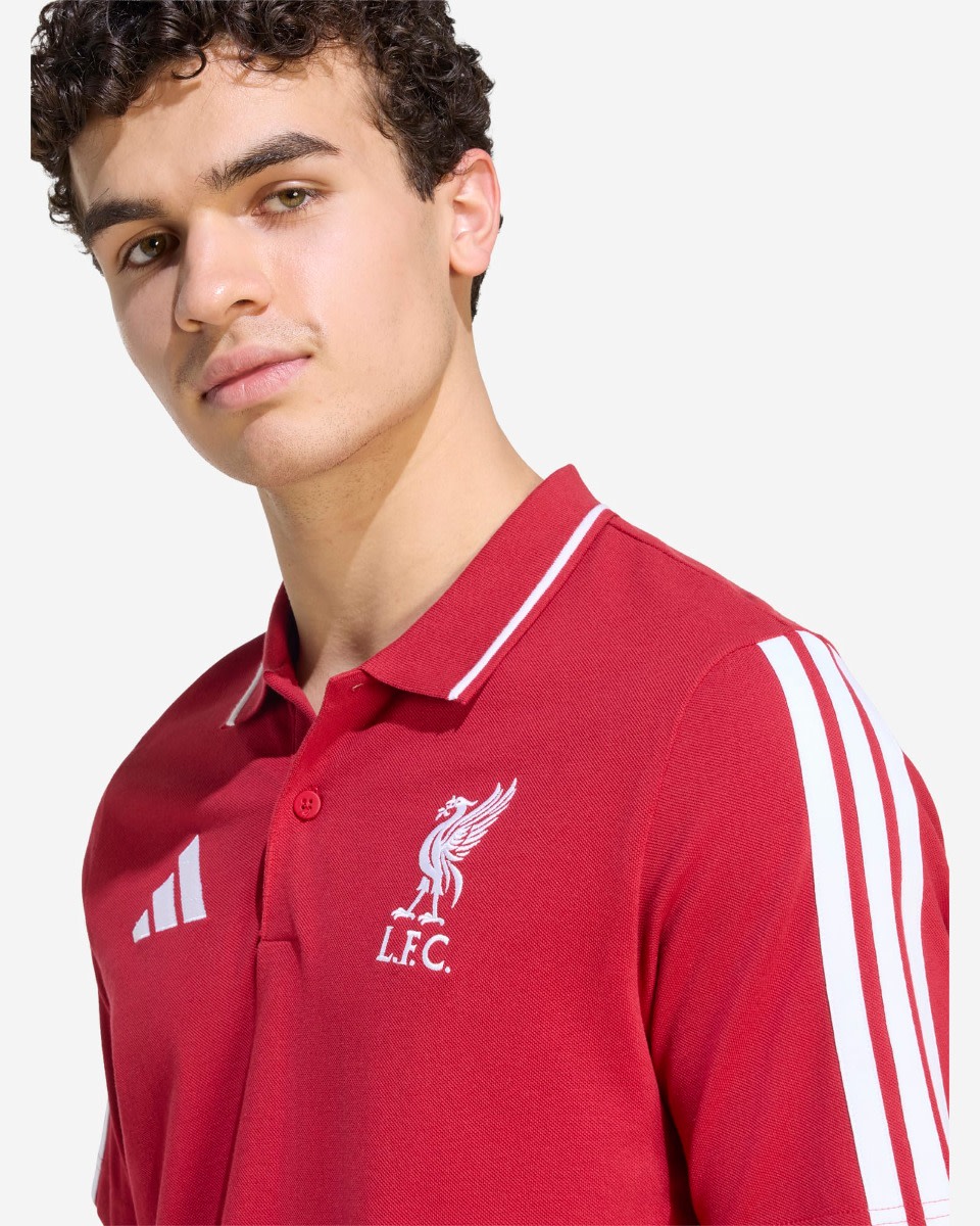 LFC 아디다스 어덜트 26/27 DNA 폴로 액티브 마룬 - Image 4
