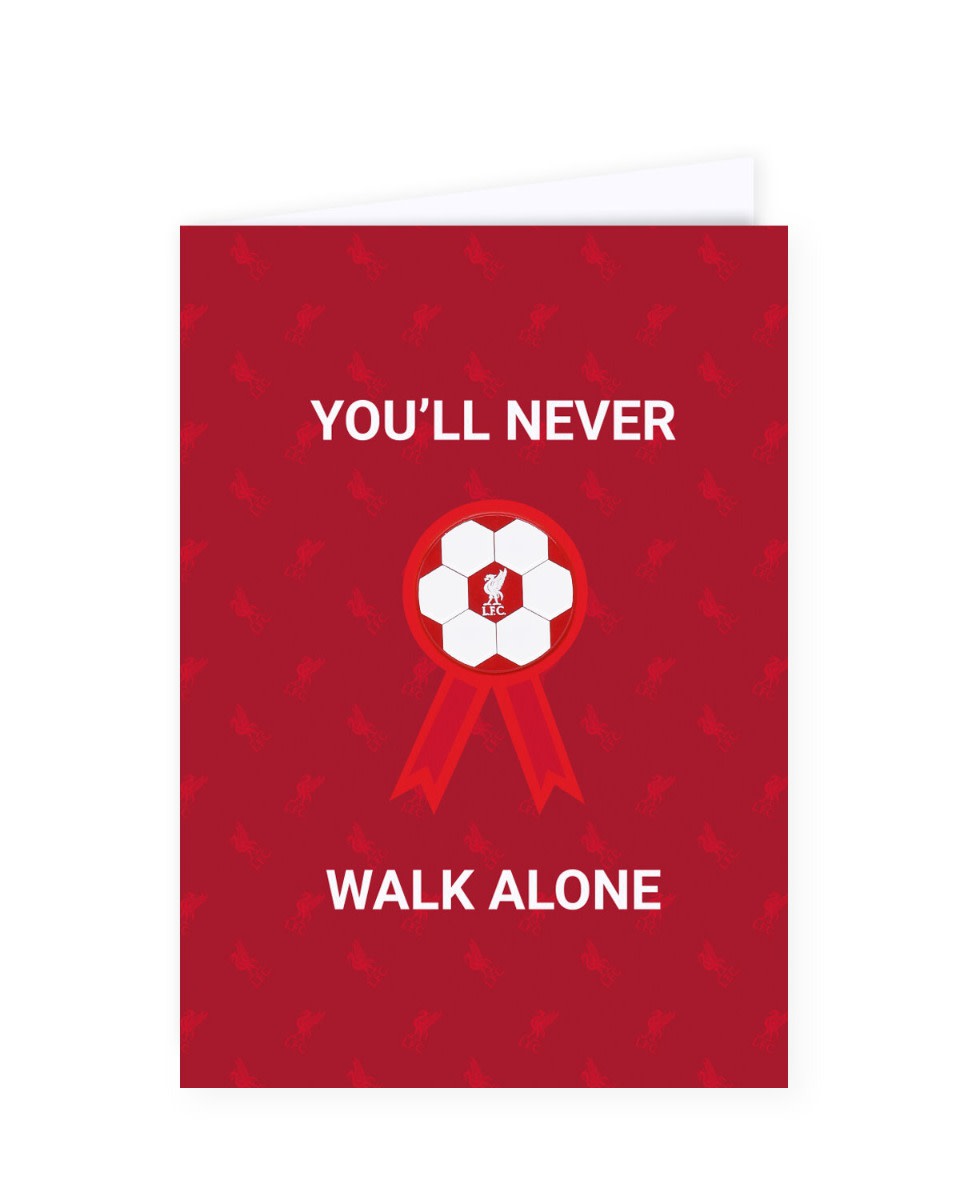 LFC YNWA Badge Card - Image 1