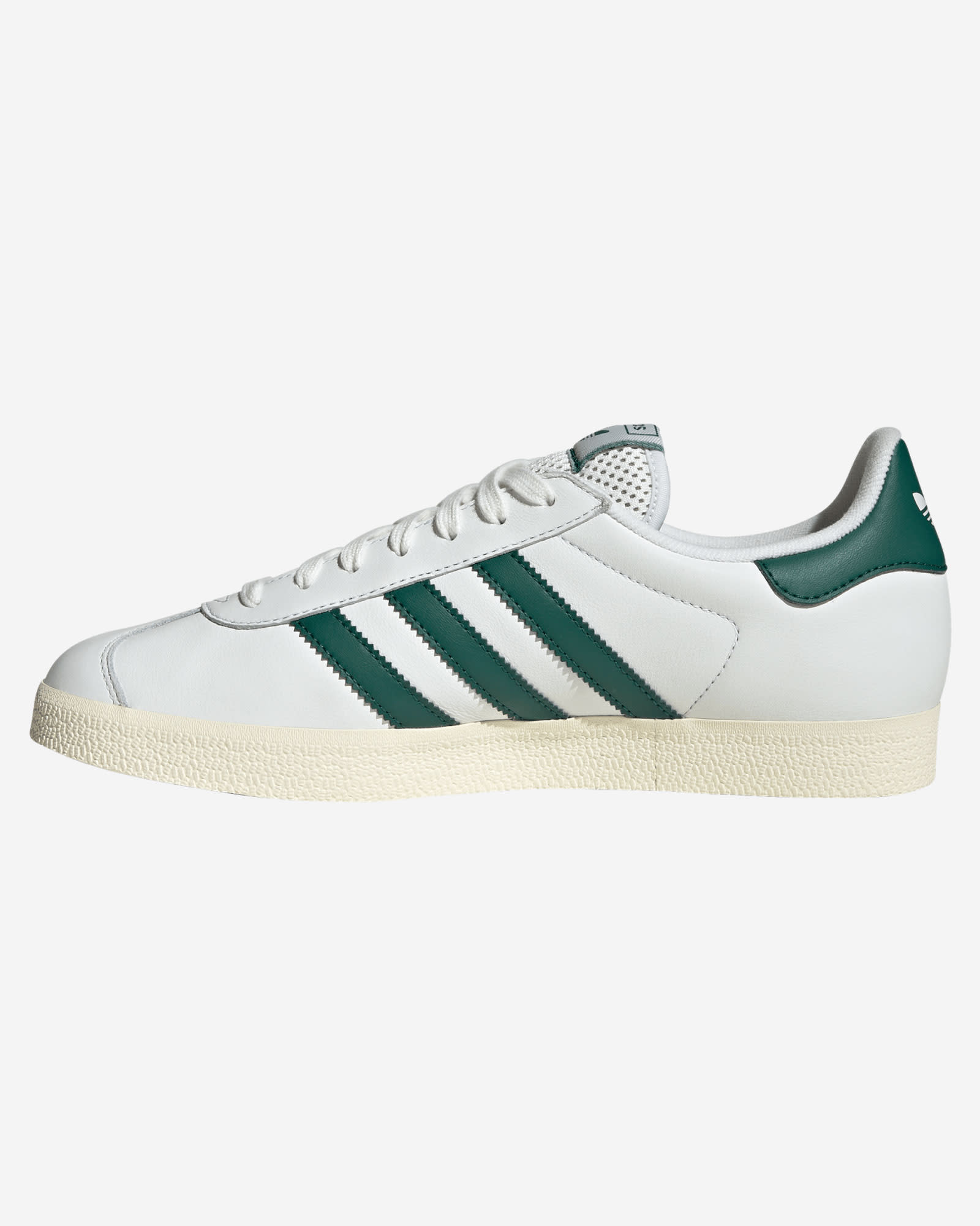 Zapatillas Adidas Gazelle para adultos, blancas y verdes - Image 4