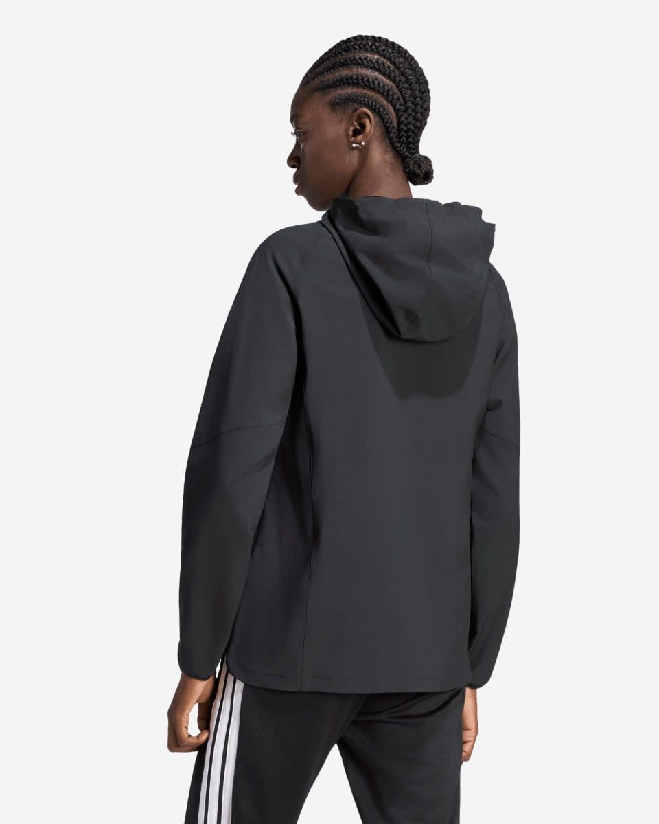 LFC adidas Dame Tiro Travel Windbreaker med lynlås sort - Image 2