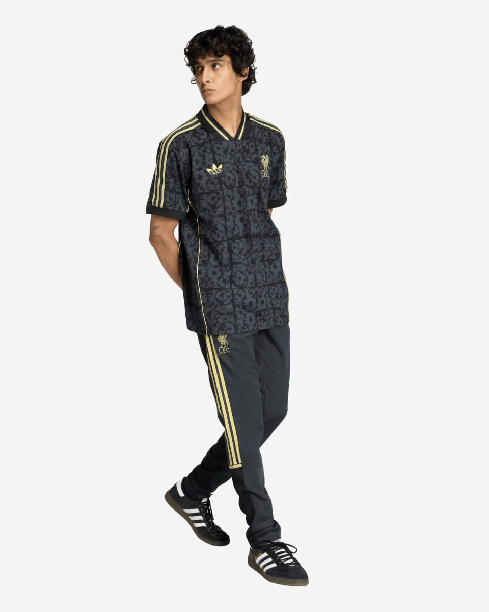 LFC adidas Herr 25/26 LFSTLR Tee Svart & Guld - Image 3