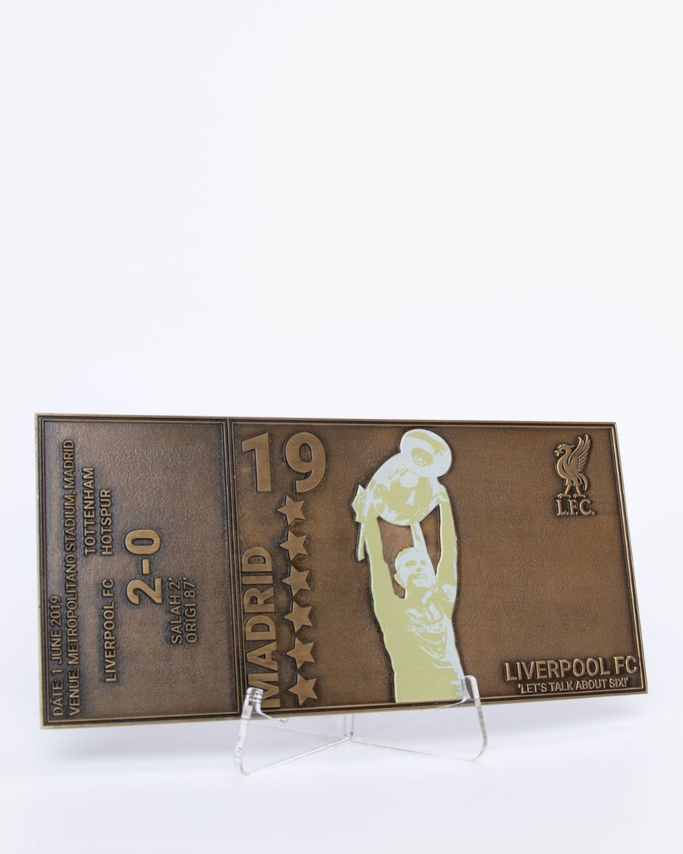 Billet à collectionner pour la finale de la Ligue des Champions 2019 du LFC - Image 1