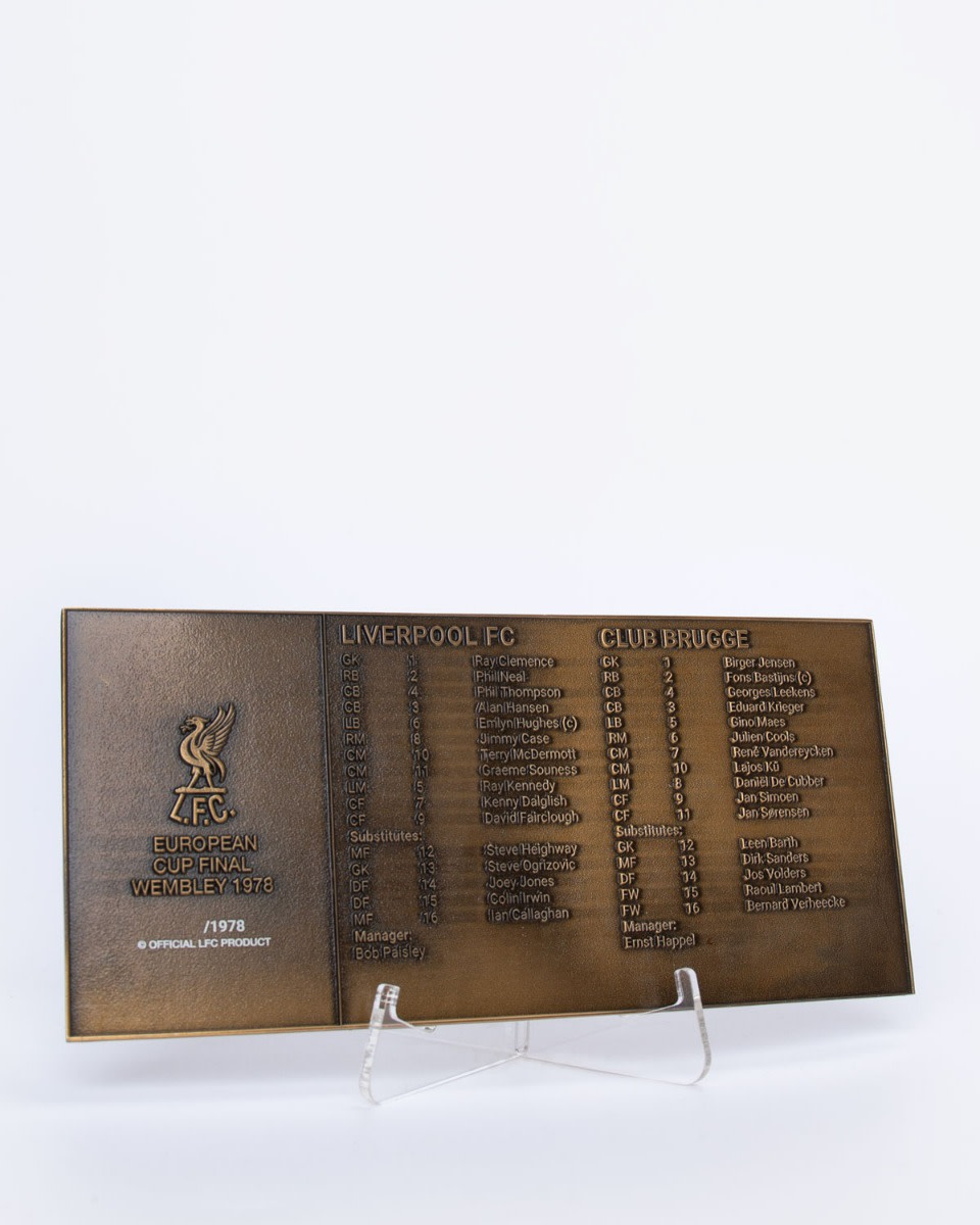 LFC European Cup Final 1978 Collectible Ticket - Image 2
