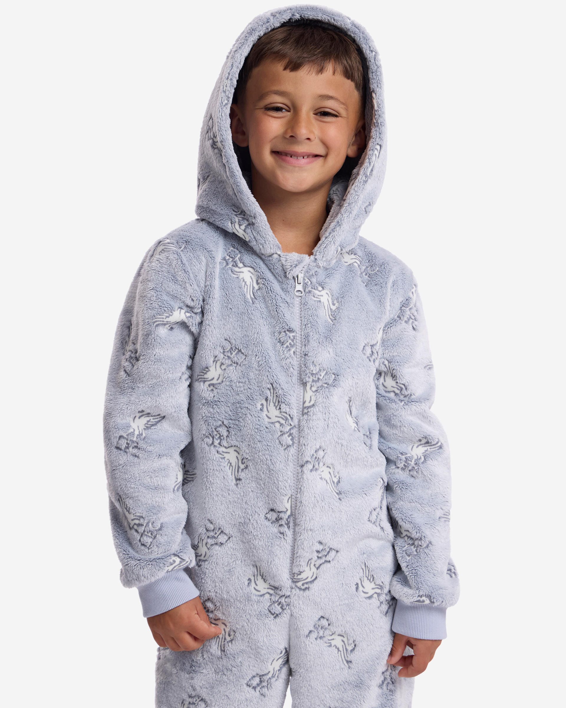 LFC Juniors Unisex Glow In The Dark Onesie สีเทา - Image 3