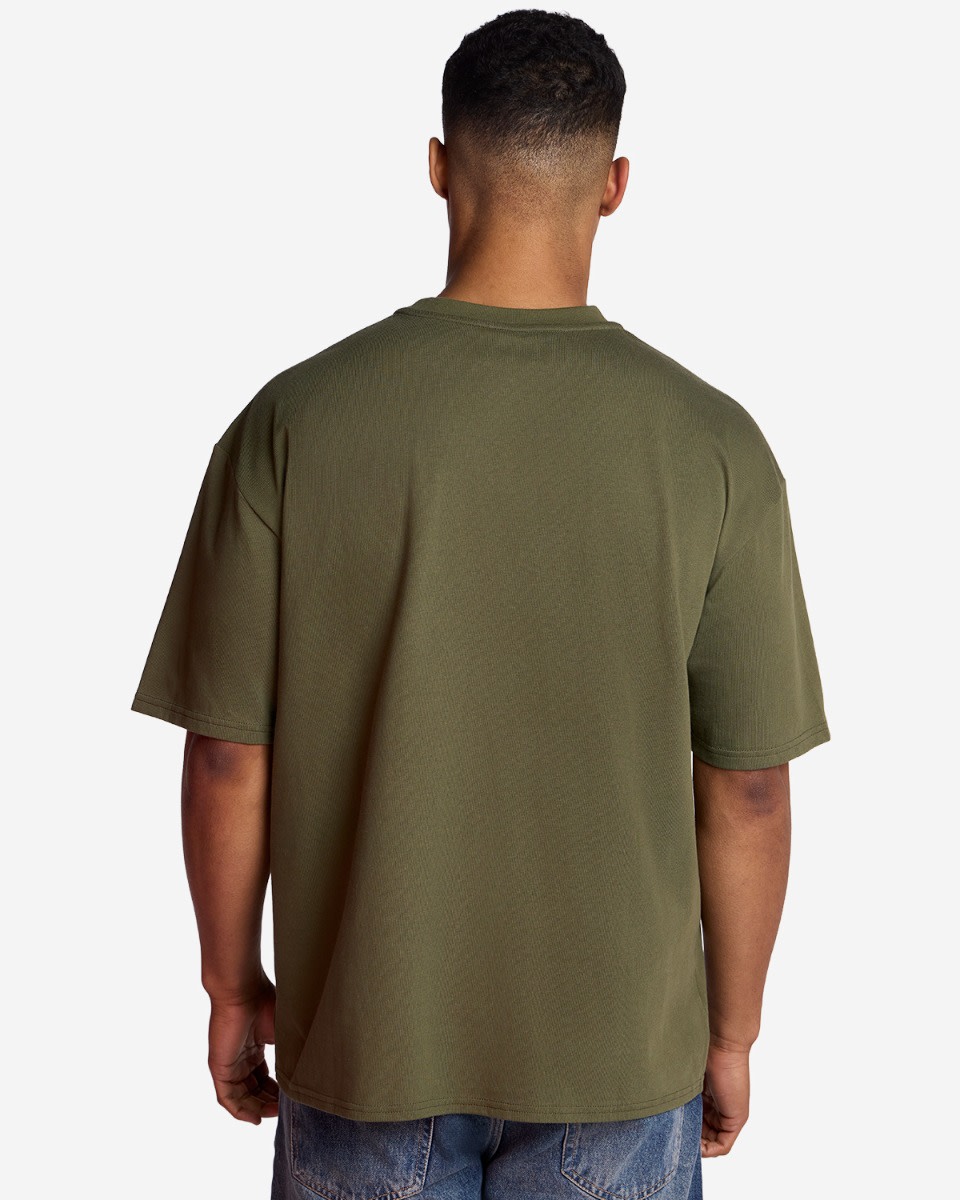 LFC Liverbird Emblem Herren-T-Shirt in Übergröße, Khaki - Image 2