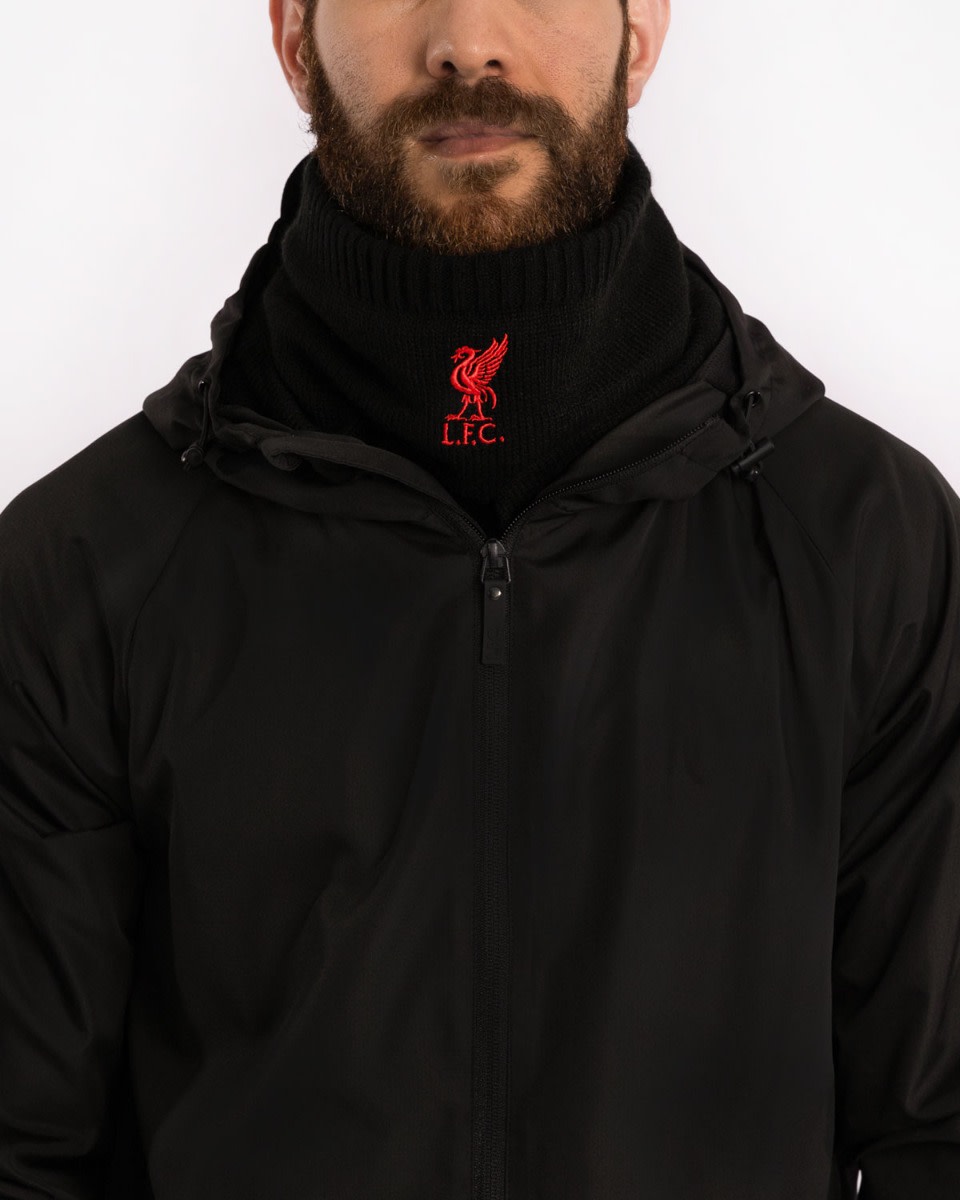 LFC Essentials Strickschal Schwarz - Image 2