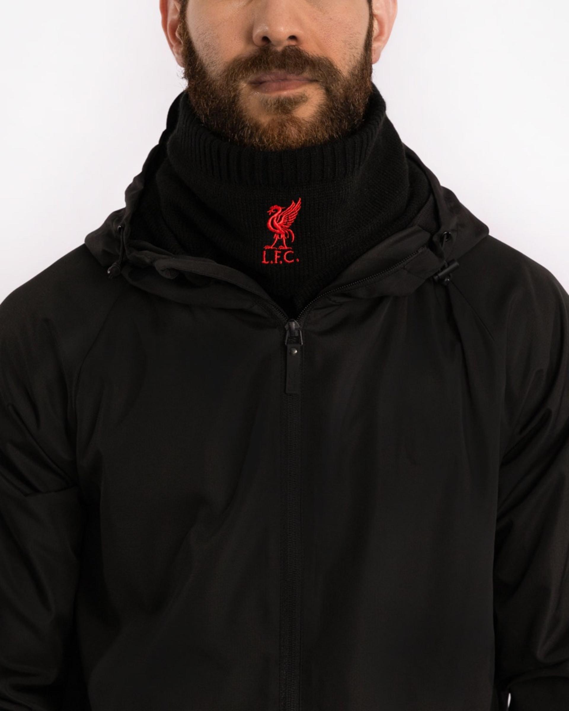 Snood tricoté LFC Essentials noir - Image 2