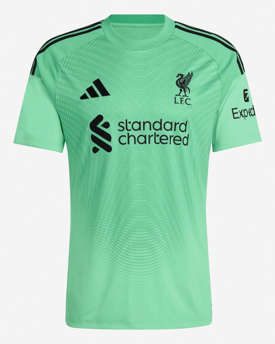 Maillot de portero LFC adidas Youth 25/26 Home de manga corta - Image 1
