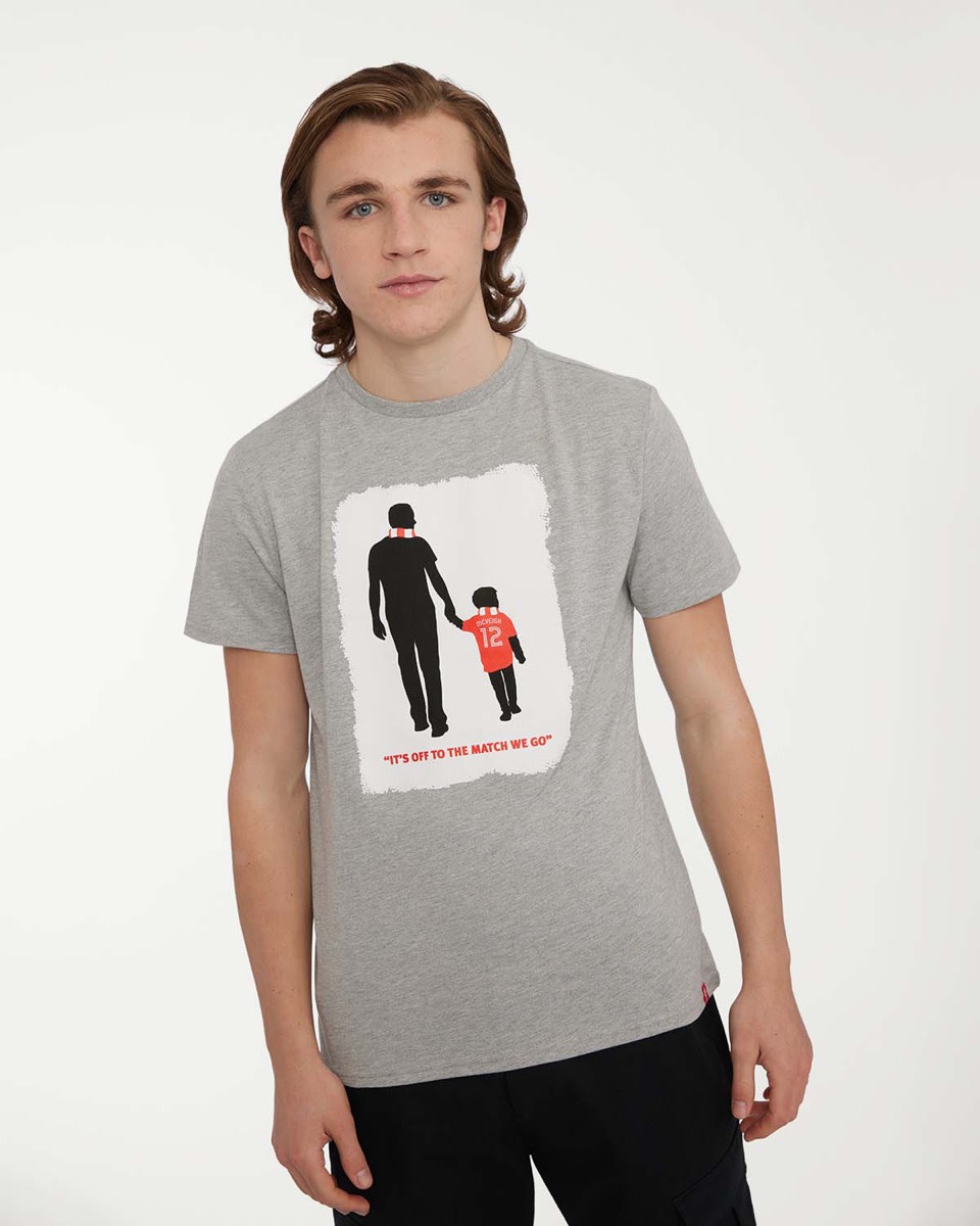 LFC Adults Owen McVeigh Foundation T-shirt Grå - Image 1
