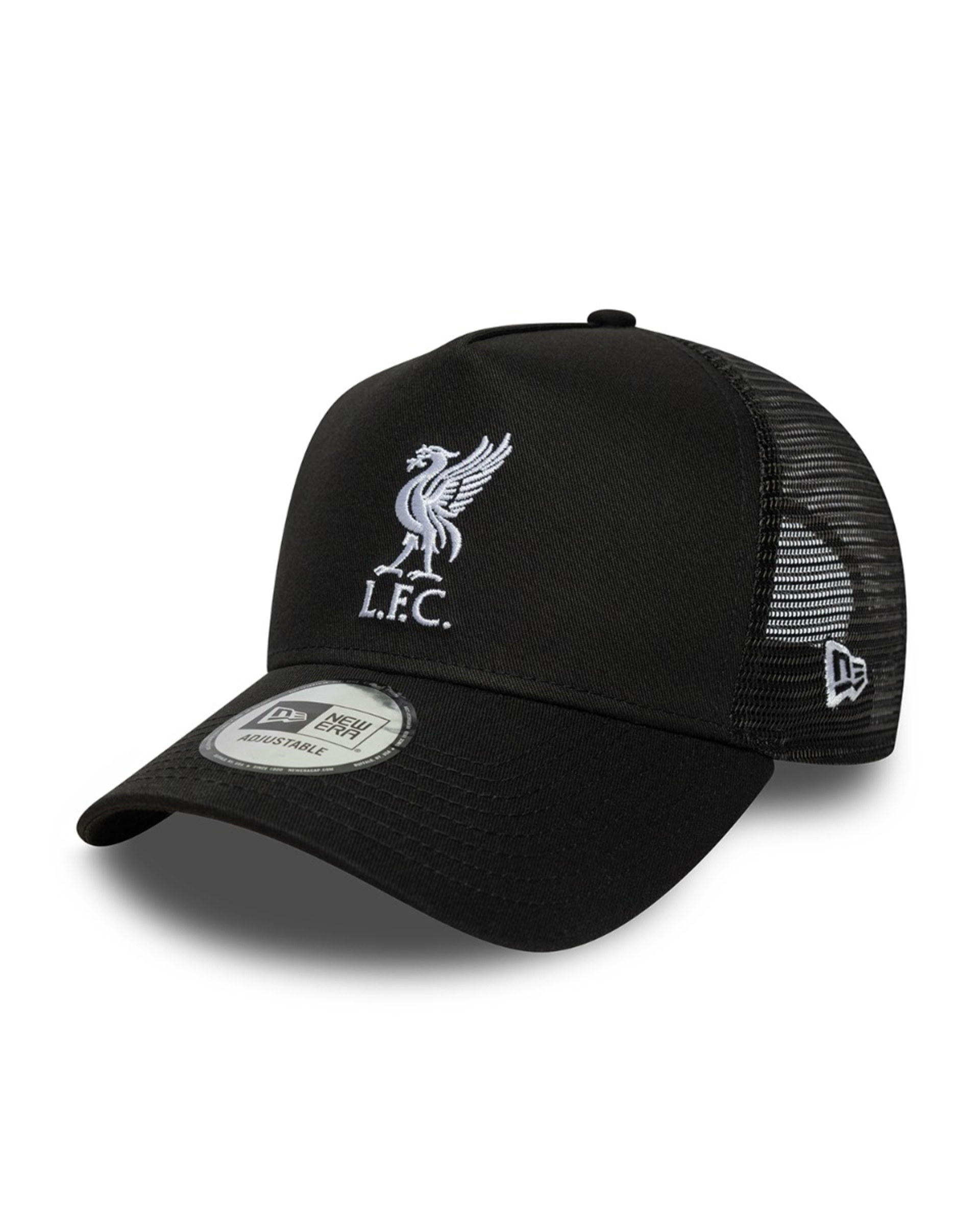 LFC New Era TRUCKER หมวกลิเวอร์เบิร์ด สีดำ - Image 1
