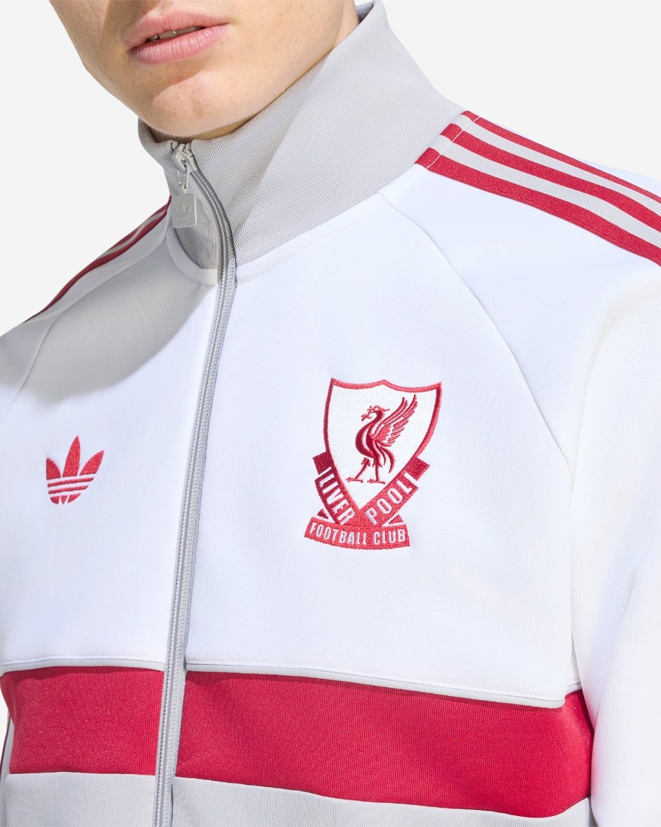Liverpool FC  ジャケット 白 LFC adidas Mens 26/27 Originals Track Top White