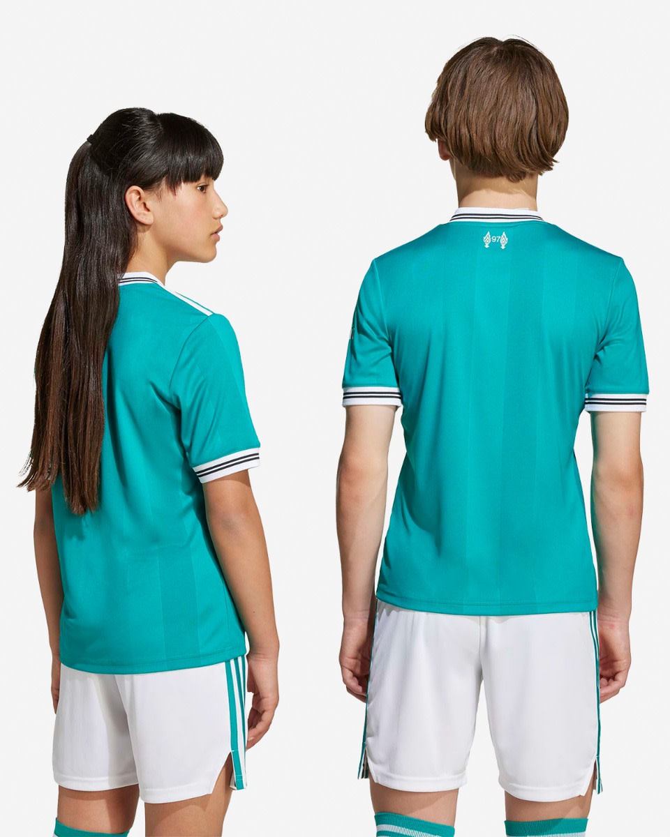 LFC 아디다스 유스 25/26 써드 쇼트 슬리브 져지 - Image 2