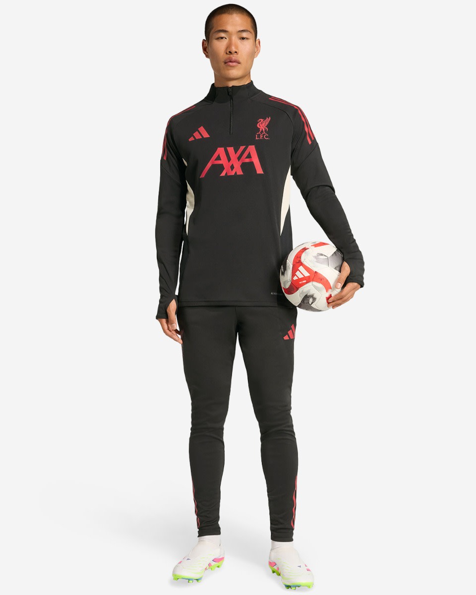 LFC adidas Mens 25/26 Domestic Training Top Black - Image 3