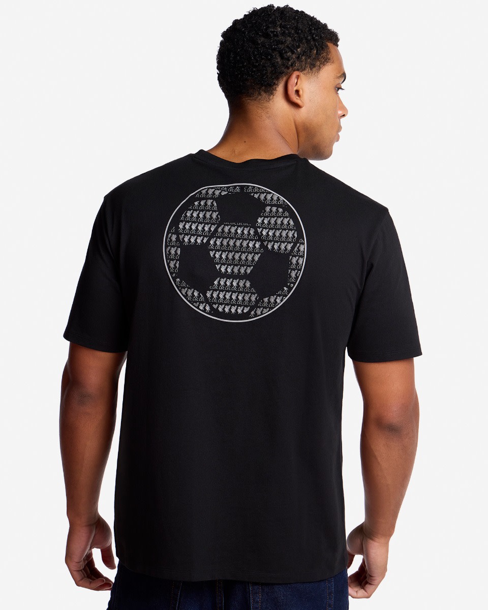 LFC Mens Liverbird Ball Tee Black - Image 2