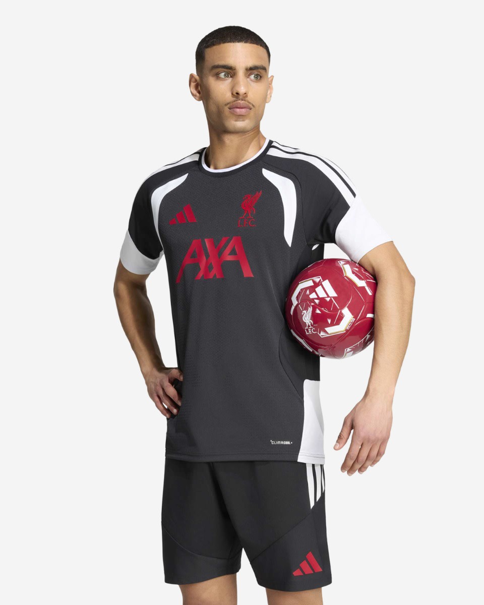 LFC 阿迪达斯男士 26/27 Tiro Pro-Training 球衣黑色 - Image 1