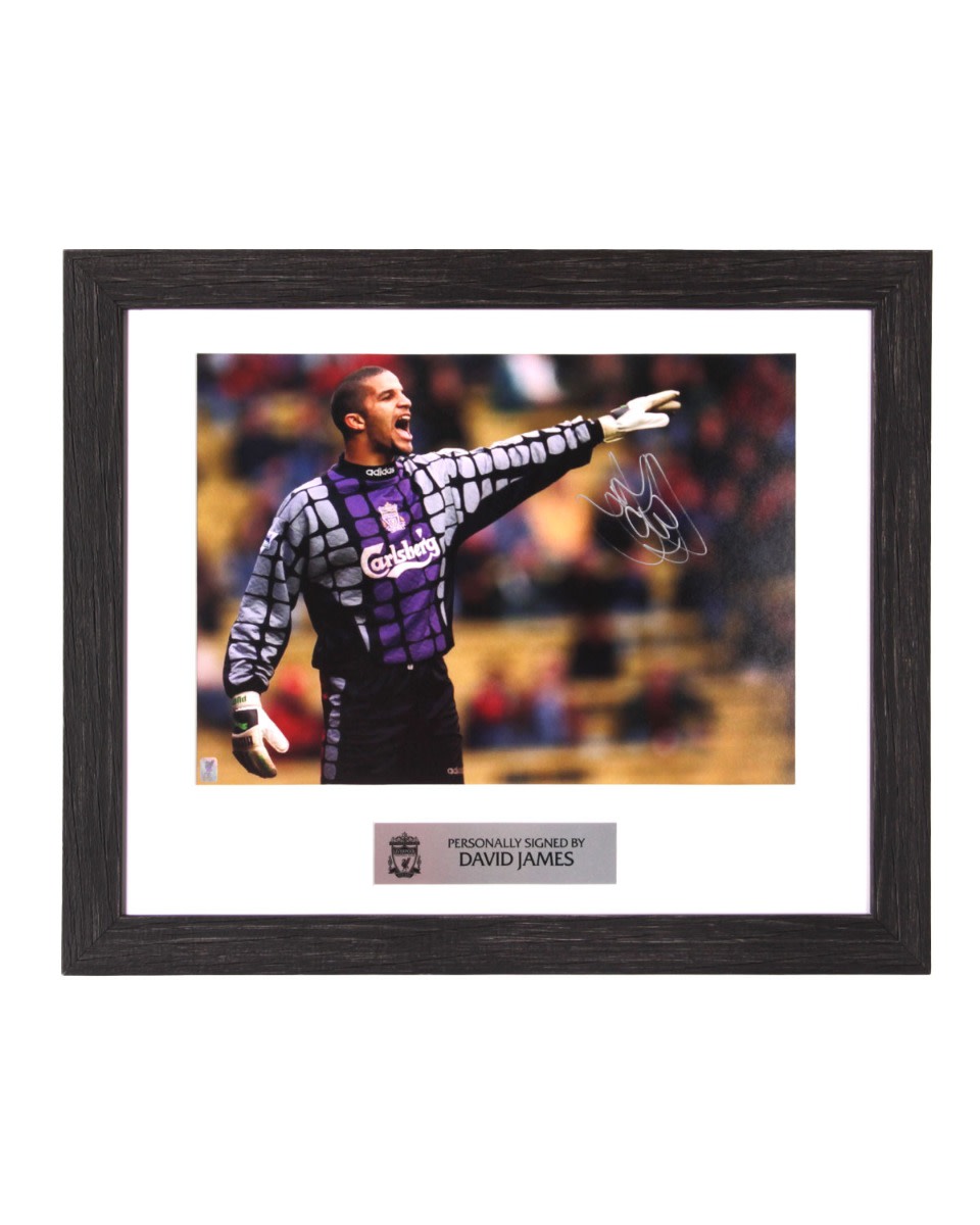 Von LFC signiertes Bild von David James - Image 1
