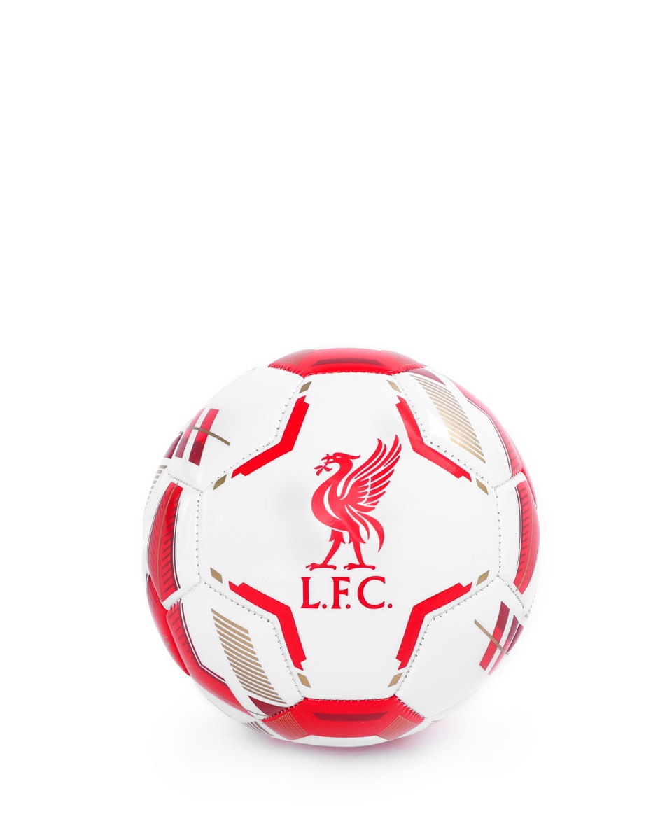 LFC サイズ 1 フットボールホワイト、レッド、グレー - Image 1