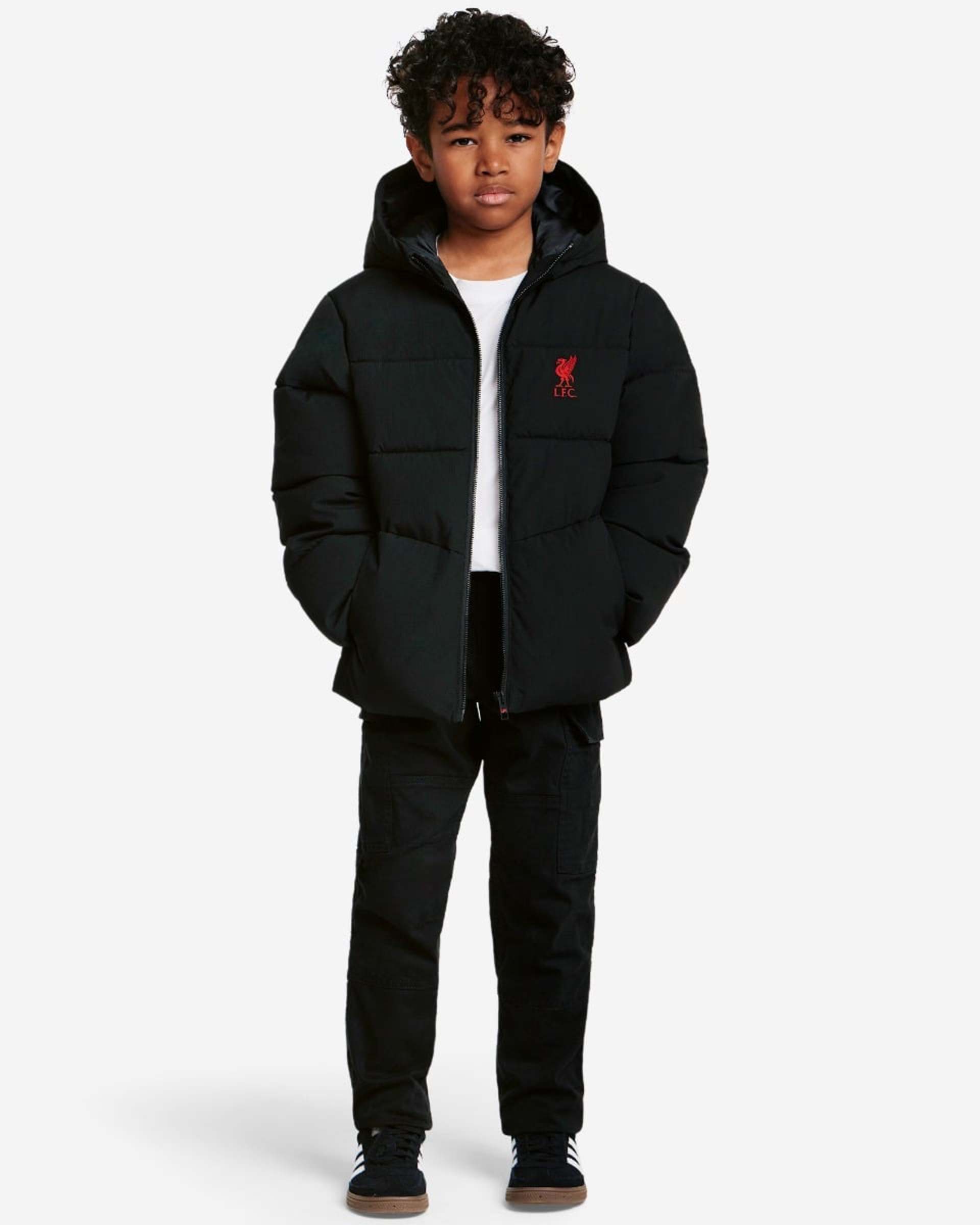 Veste LFC Juniors Puffa noire - Image 4
