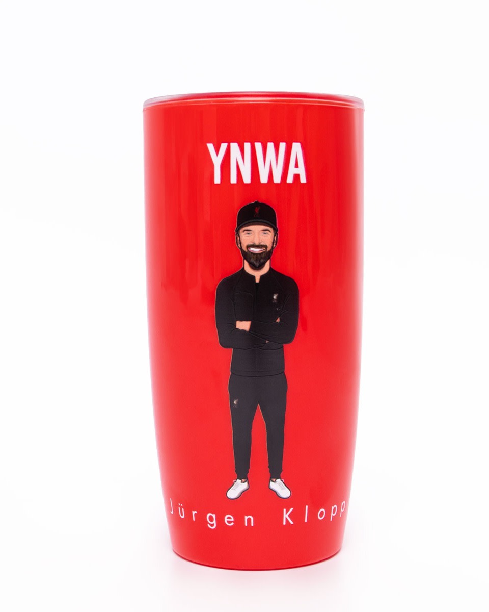 LFC 于尔根·克洛普 YNWA Tumbler - Image 1