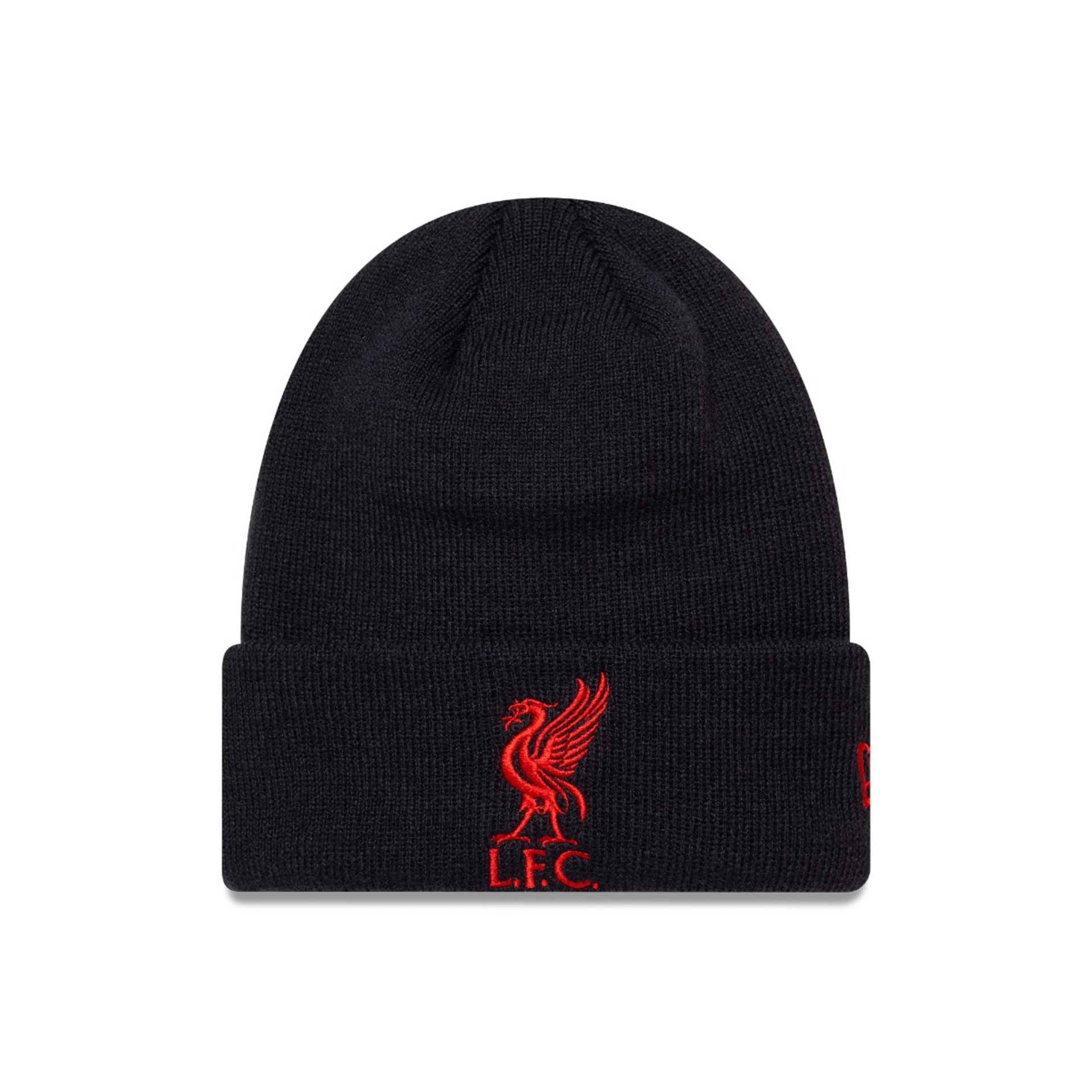 LFC New Era Core Strickmütze mit Manschette, schwarz - Image 1