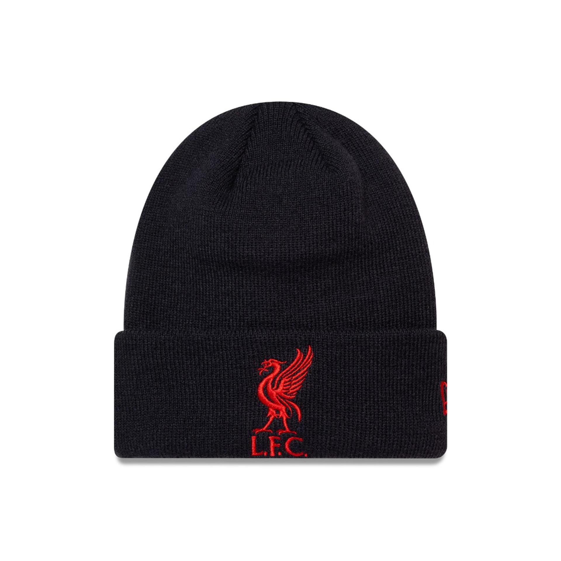 LFC New Era Core Strickmütze mit Manschette, schwarz - Image 1
