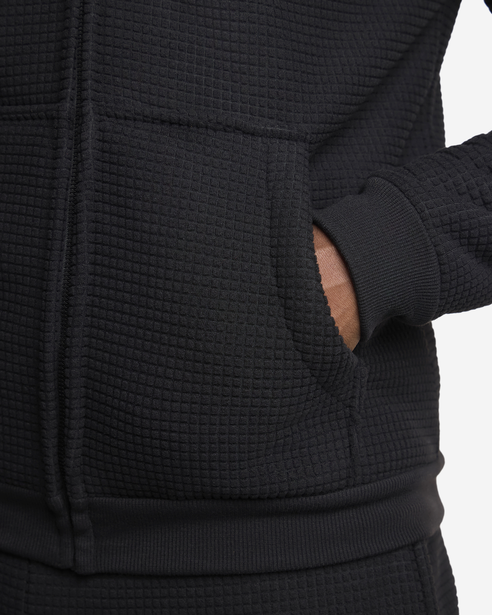 LFC Herr Grid Micro Fleece Bonded Set Svart - Image 4