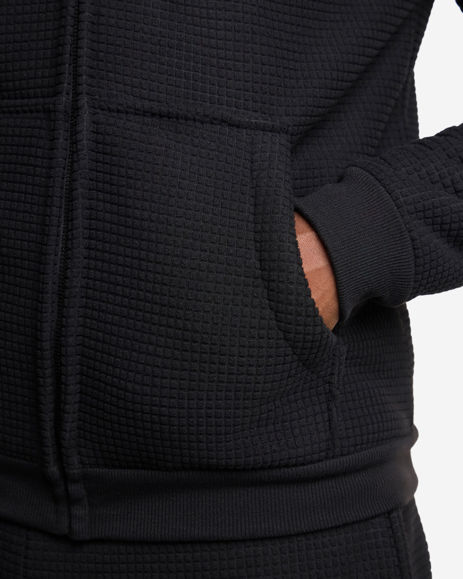 LFC Mens Grid Micro Fleece Bonded Set Black - Image 4