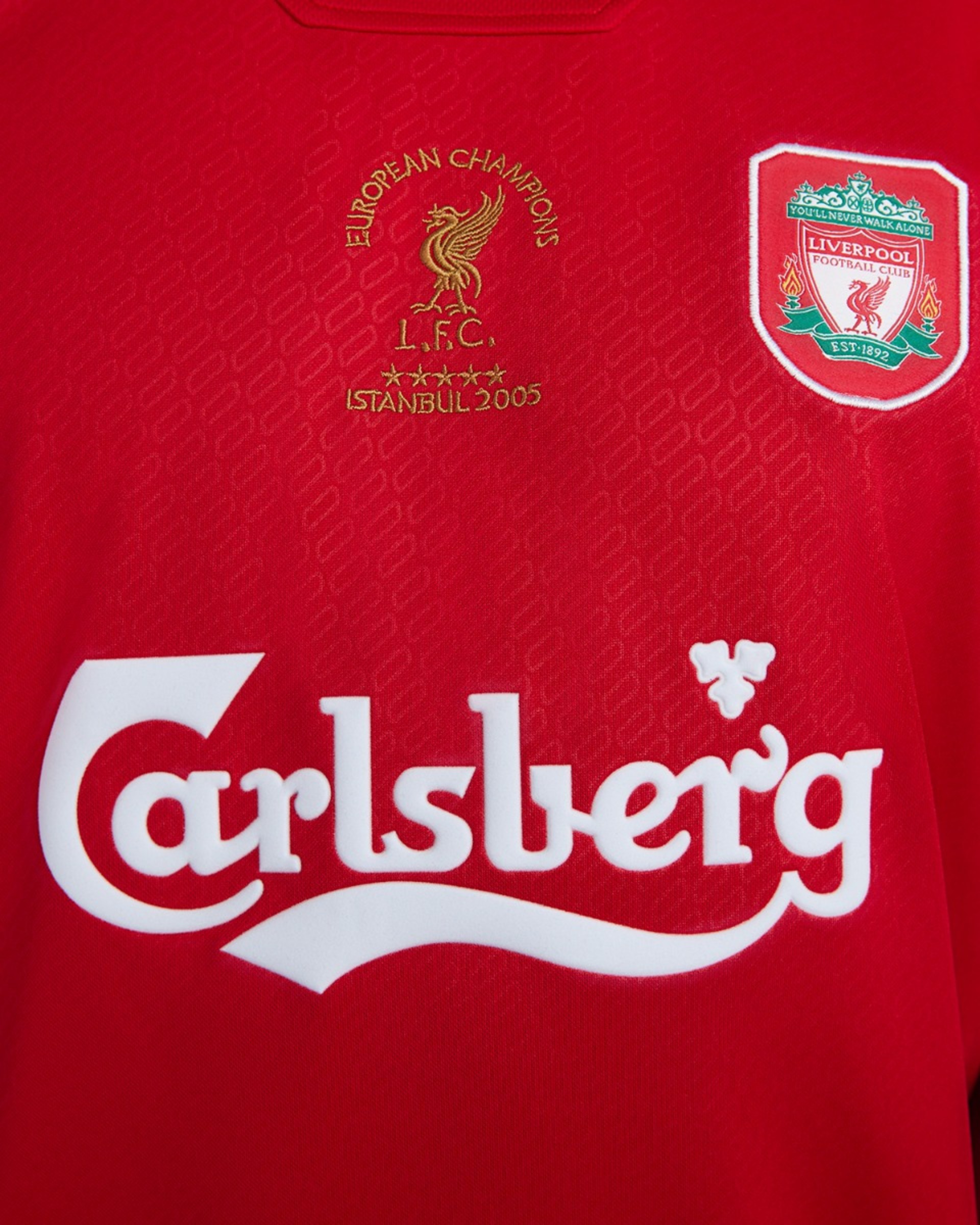 เสื้อยืดอิสตันบูล ย้อนยุค 2005 ผู้ใหญ่ LFC - Image 4