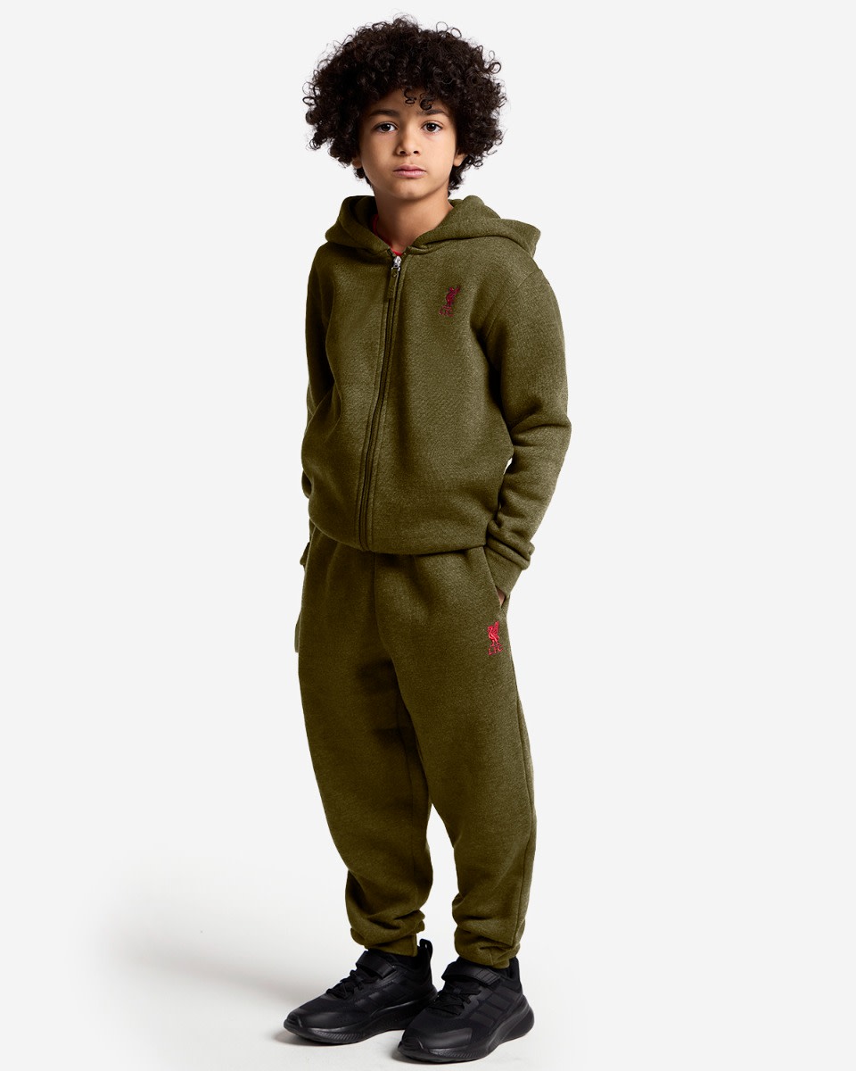 LFC Juniors Jog Set Khaki - Image 3