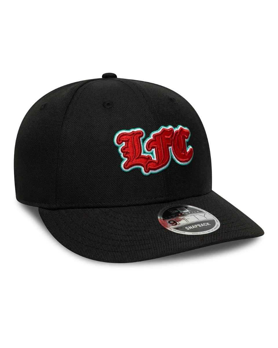 Casquette LFC New Era 9FIFTY avec monogramme, noire - Image 3
