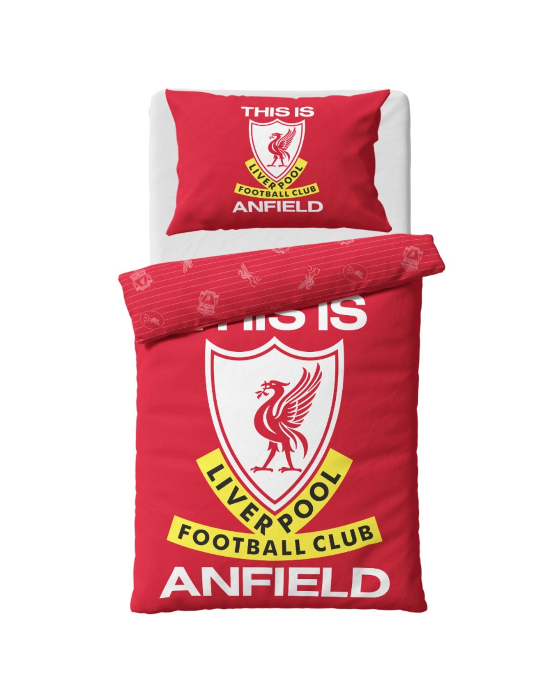 Parure de lit simple LFC This Is Anfield rouge - Image 1