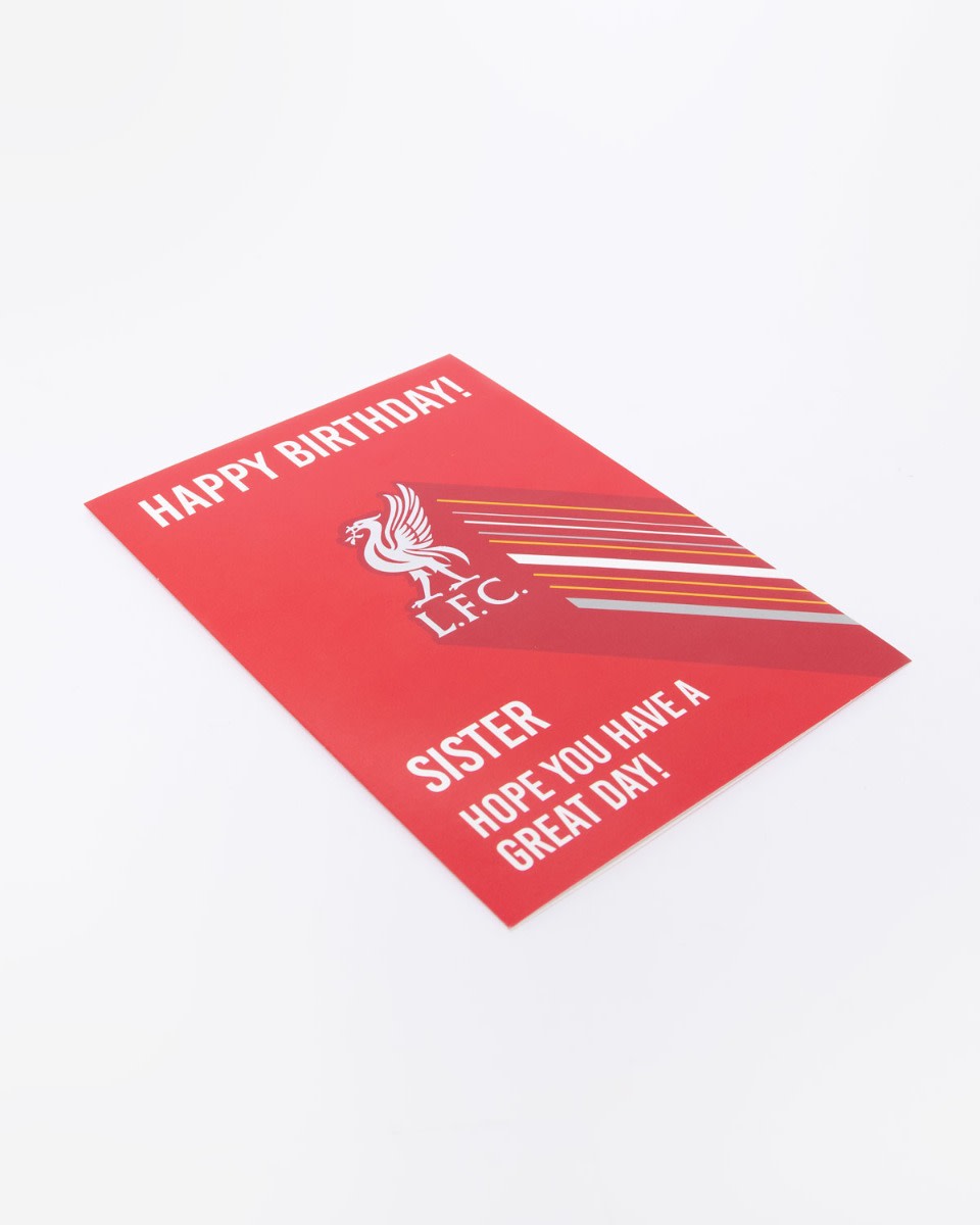 LFC Happy Birthday Sister Card - Image 1