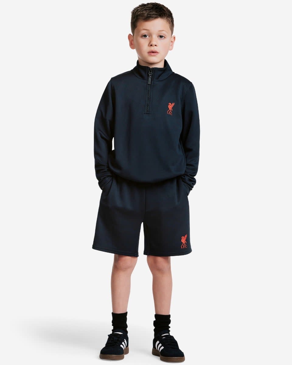 LFC 青少年 1/4 拉链上衣黑色 - Image 3