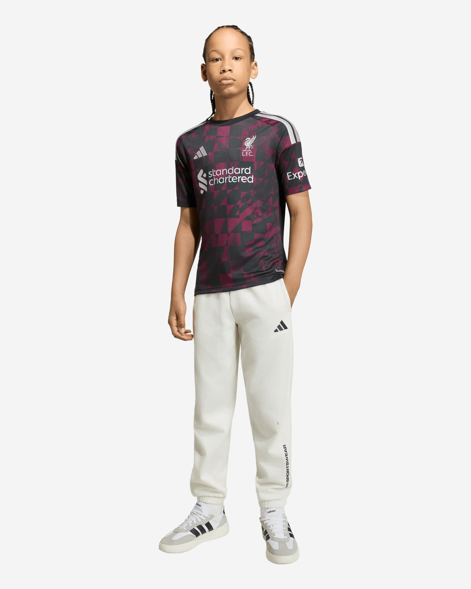 LFC adidas Trikot für Jugendliche 26/27 — Premier League — B.BARCOLA-29 - Image 3