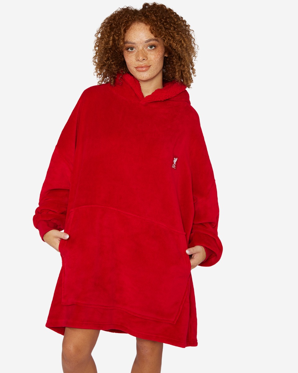 LFC Unisex Robe Hoody Rød - Image 1
