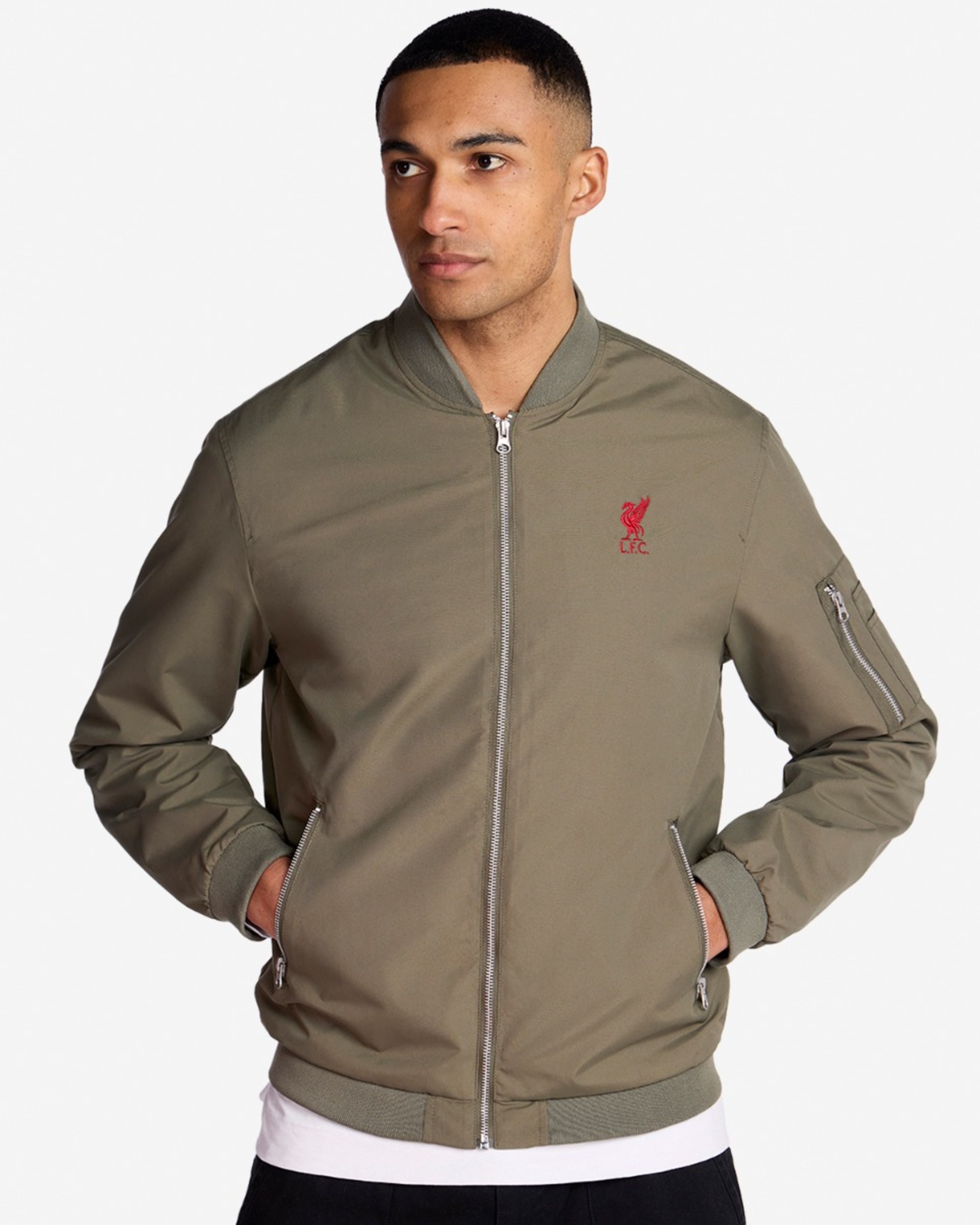LFC Herren-Bomberjacke Khaki - Image 1