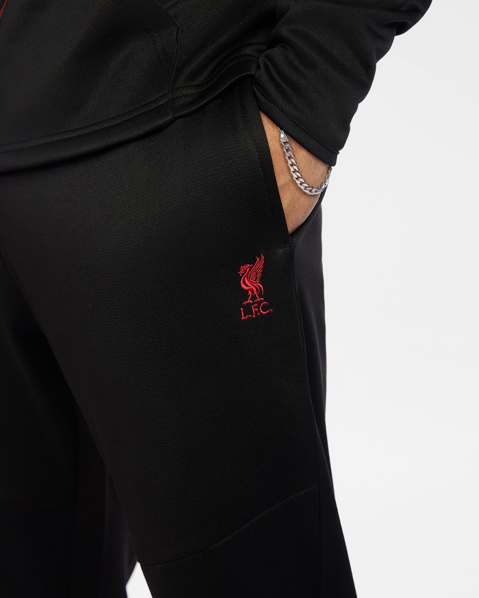 LFC 男士拼接慢跑裤黑色 - Image 2