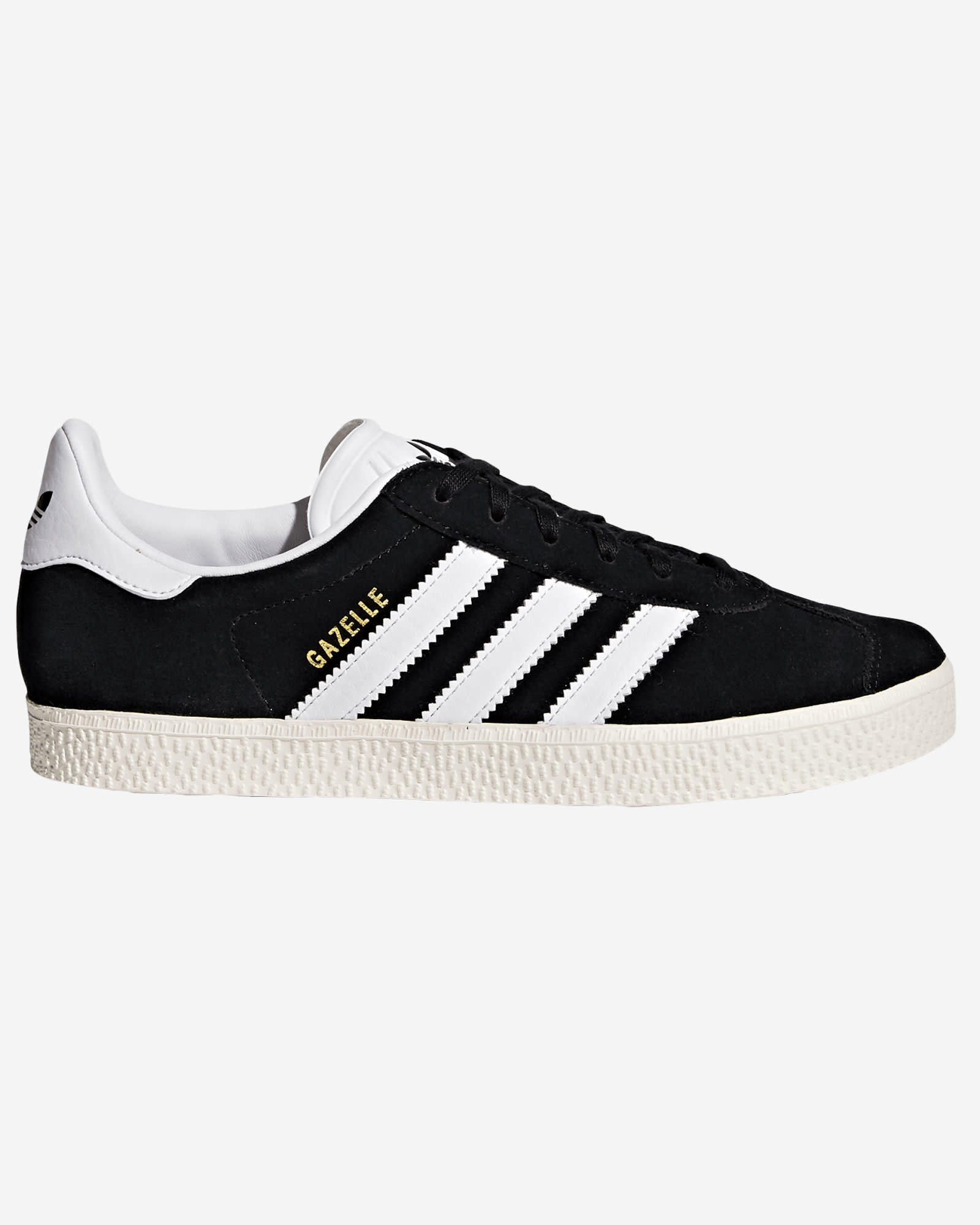 adidas Juniors Gazelle Trainers Black & White - Image 1