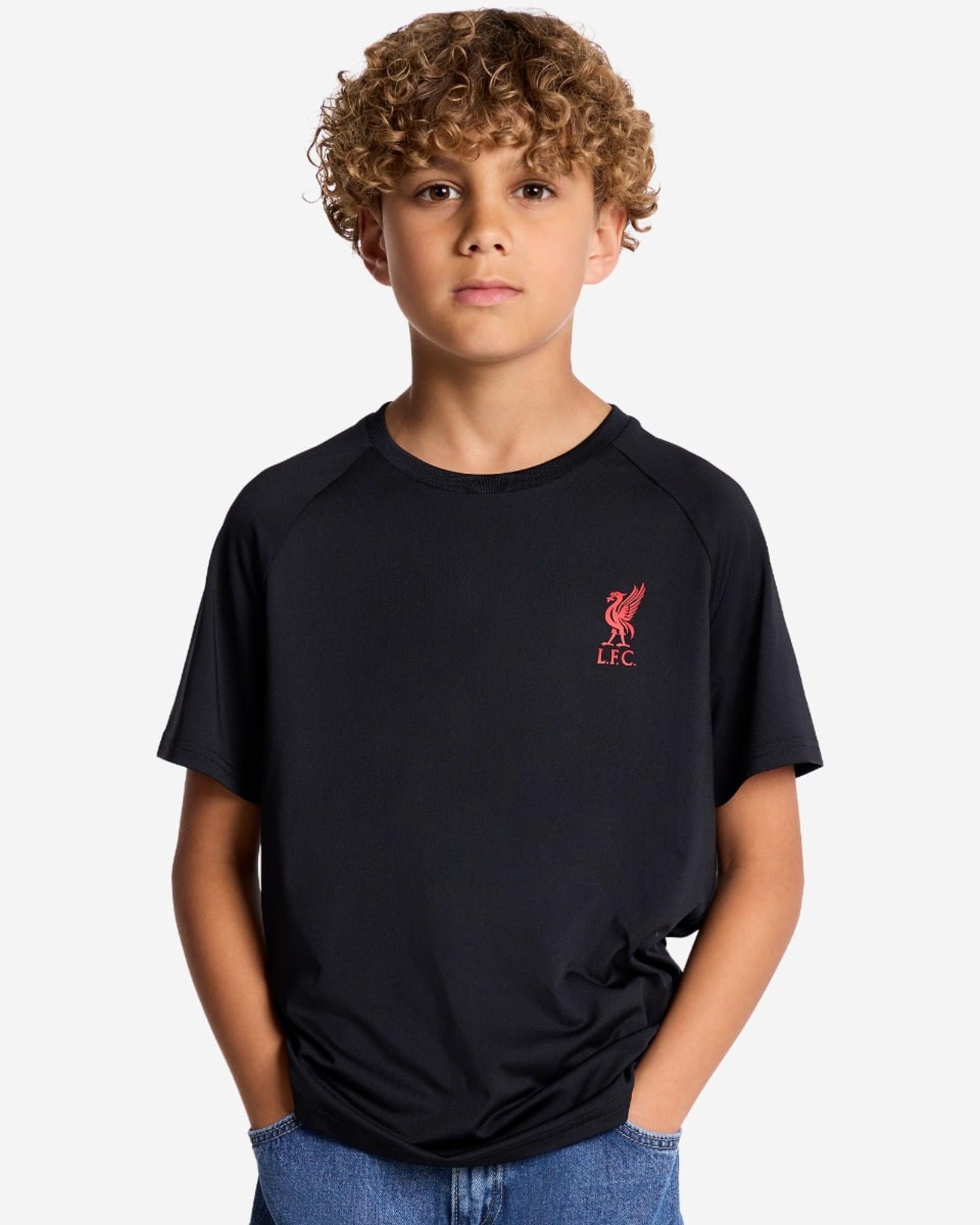 เสื้อยืดรุ่น LFC จูเนียร์รากลัน สีดำ - Image 1