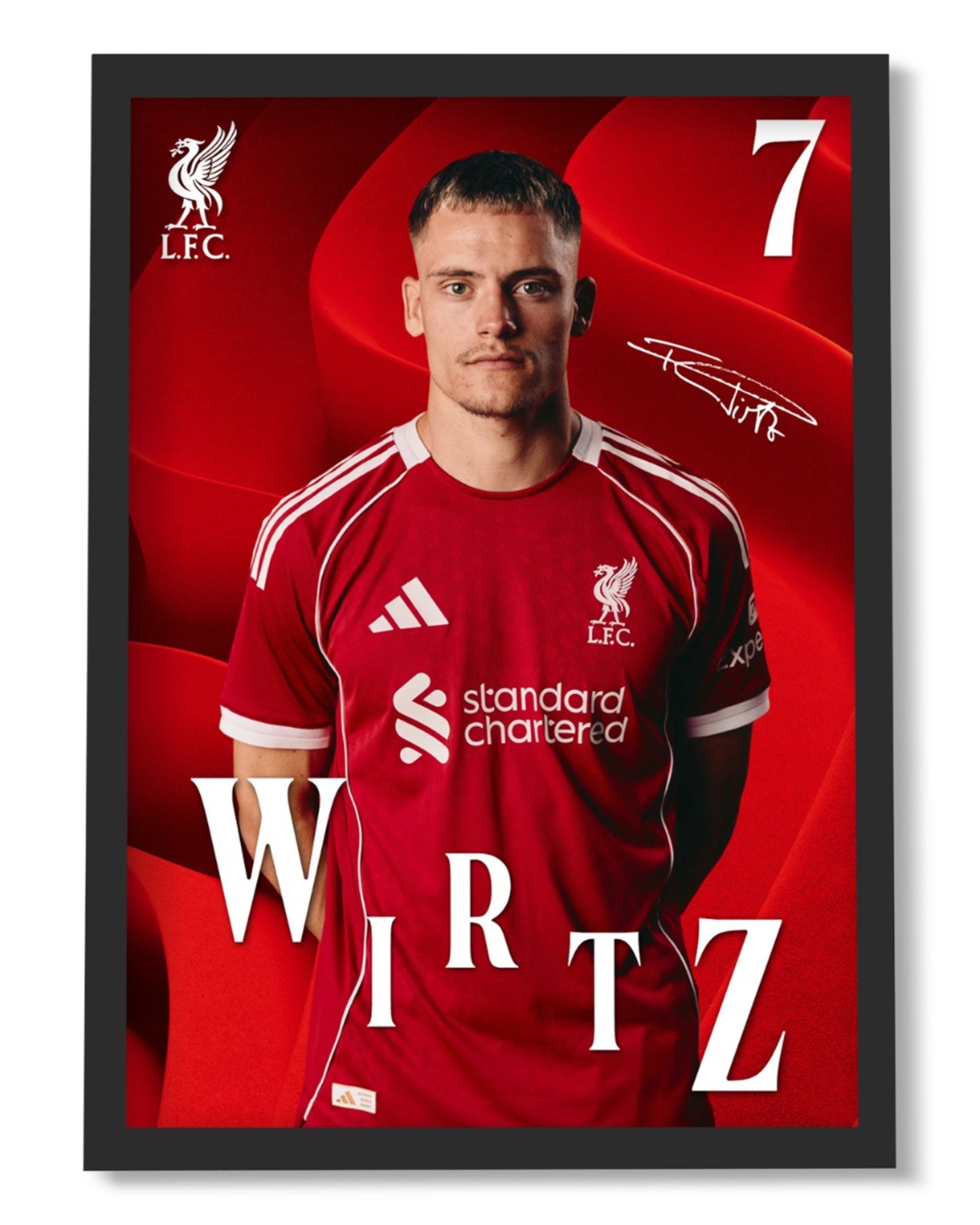 LFC 25/26 Wirtz indrammet billede - Image 1