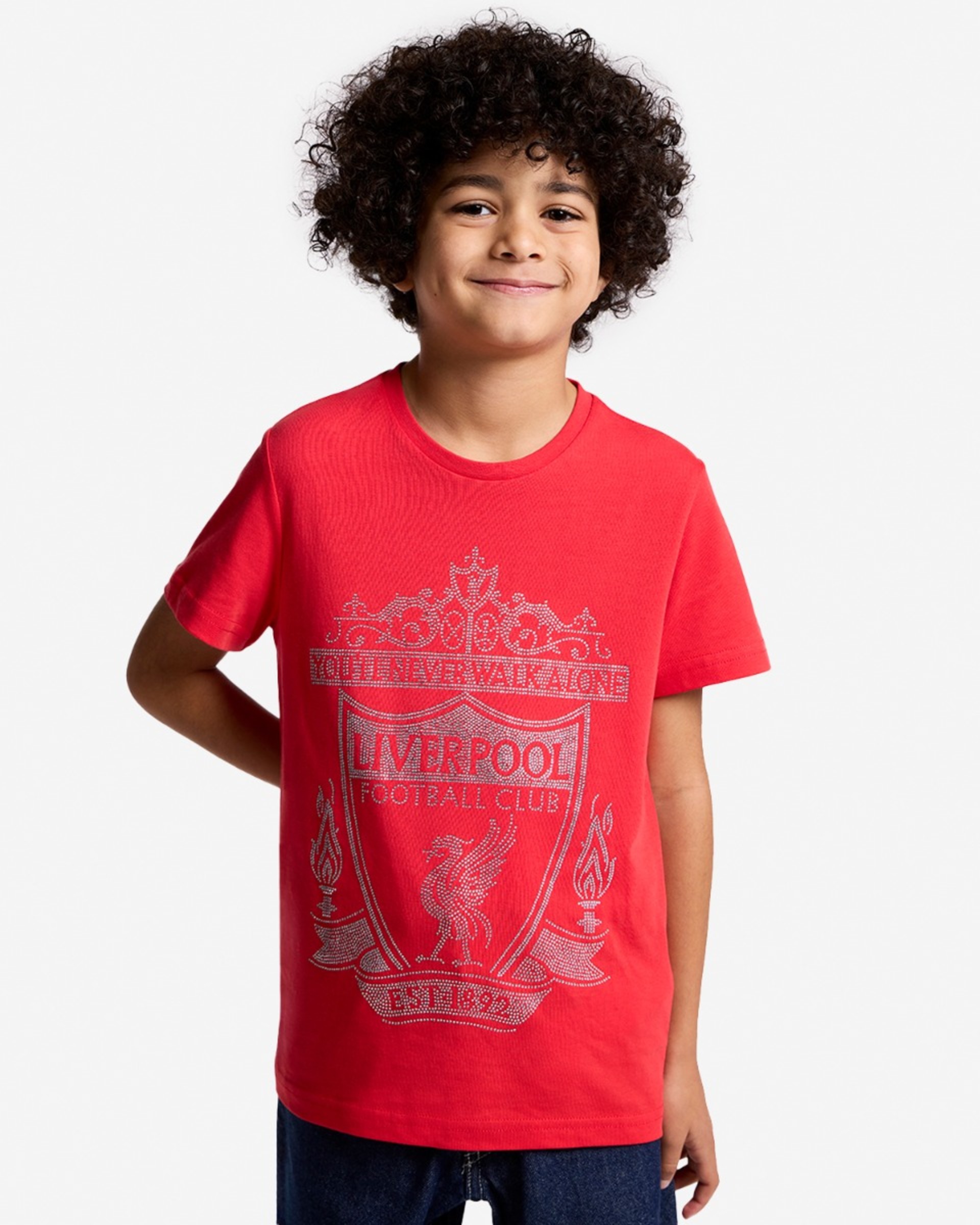 เสื้อยืด LFC รุ่นเยาวชน สีแดง - Image 1