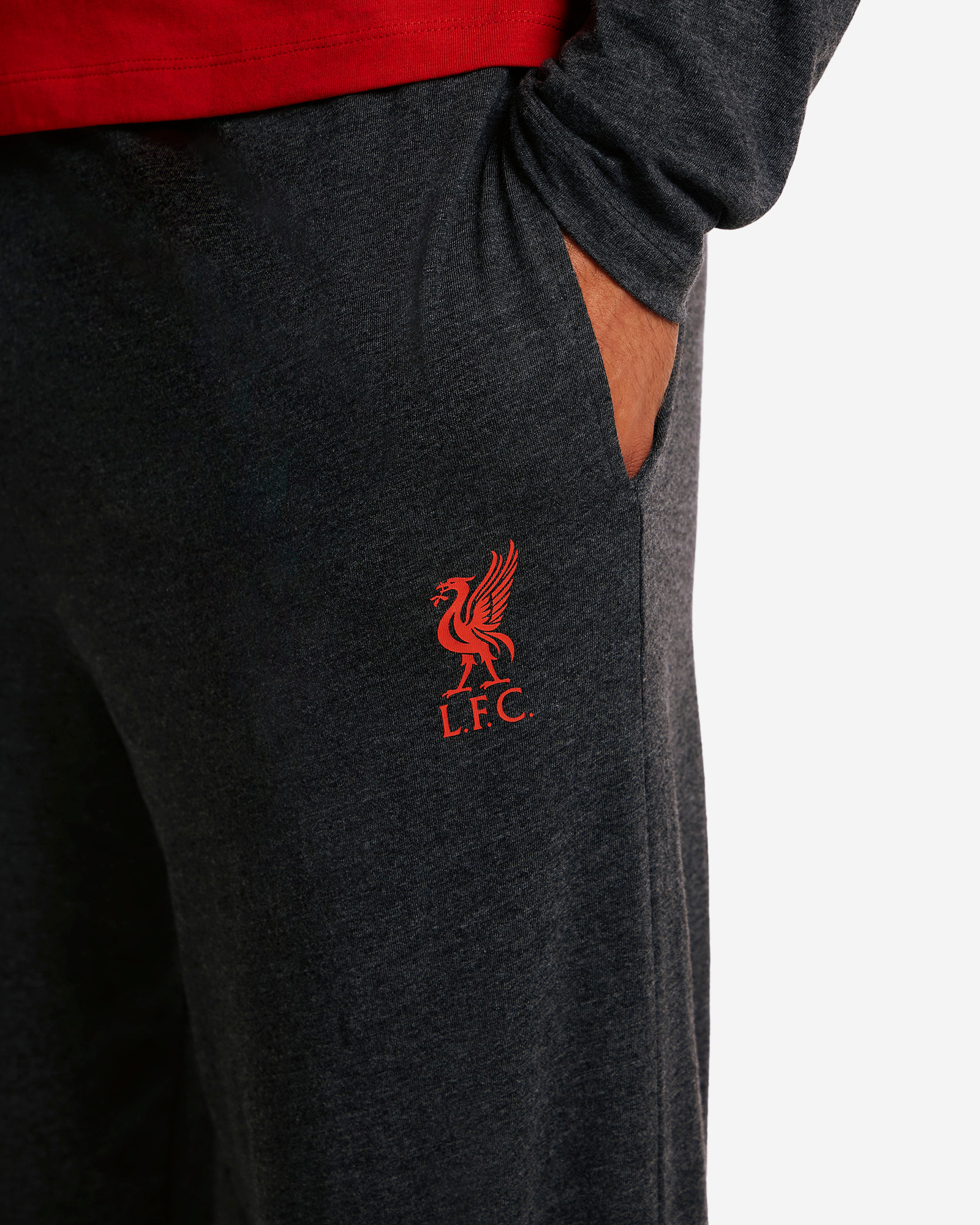 LFC Mens Lounge Set Red - Image 3